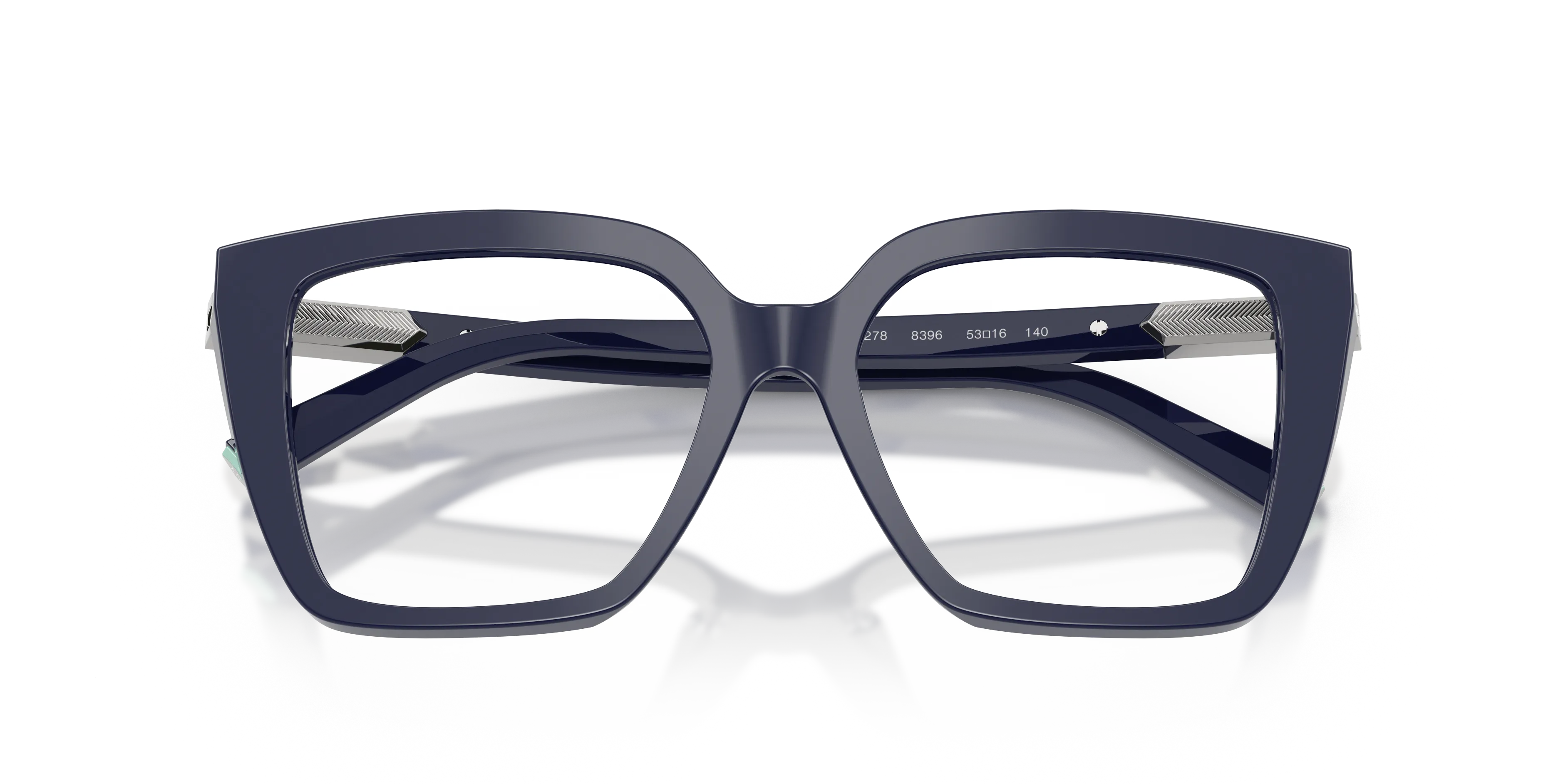Tiffany TF2278 8396 Montature da vista Acetato Blu Squadrata Normale - immagine 2