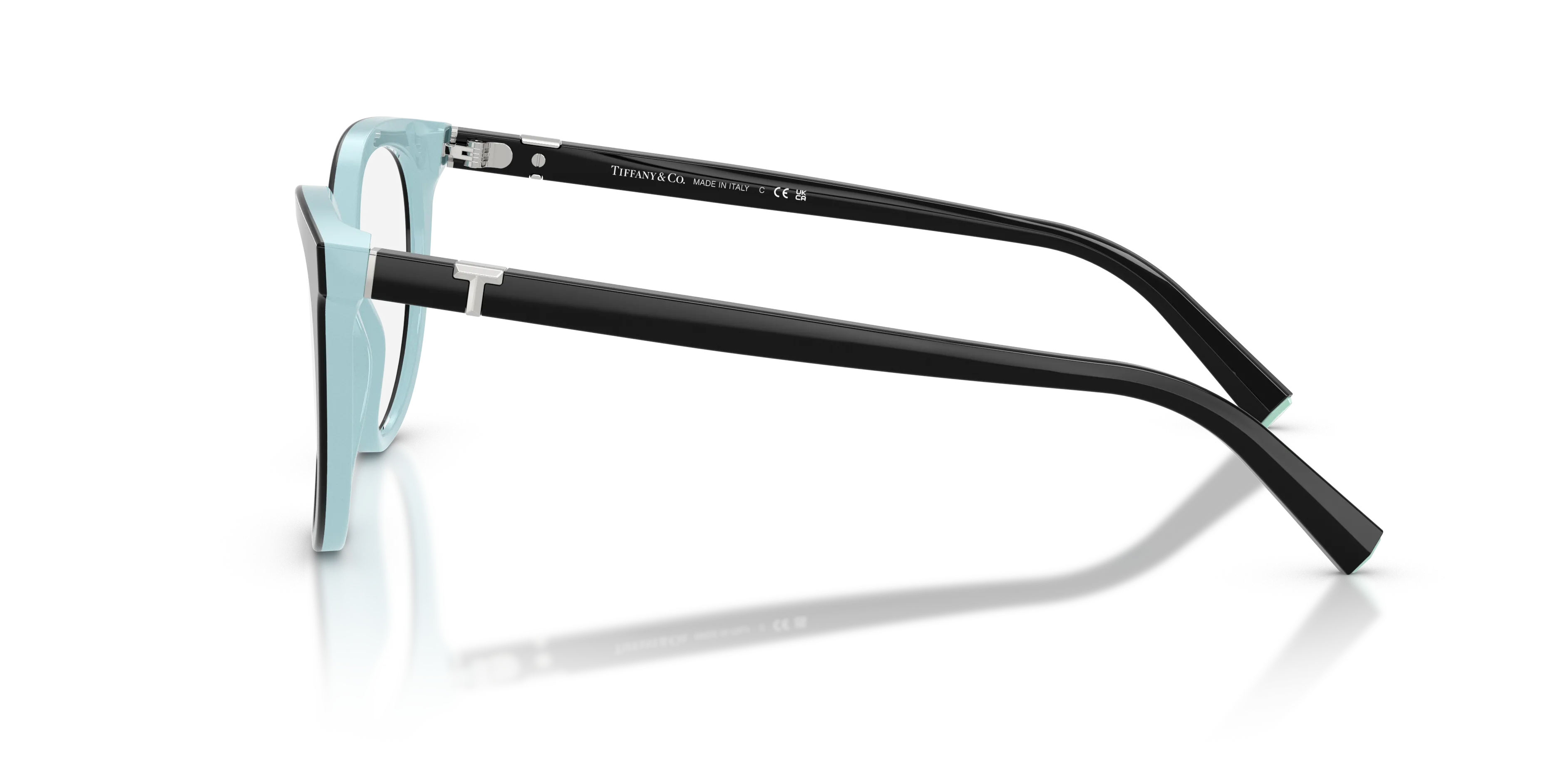 Tiffany TF2277 8055 Montature da vista Acetato Nero Cat Eye Normale - immagine 4