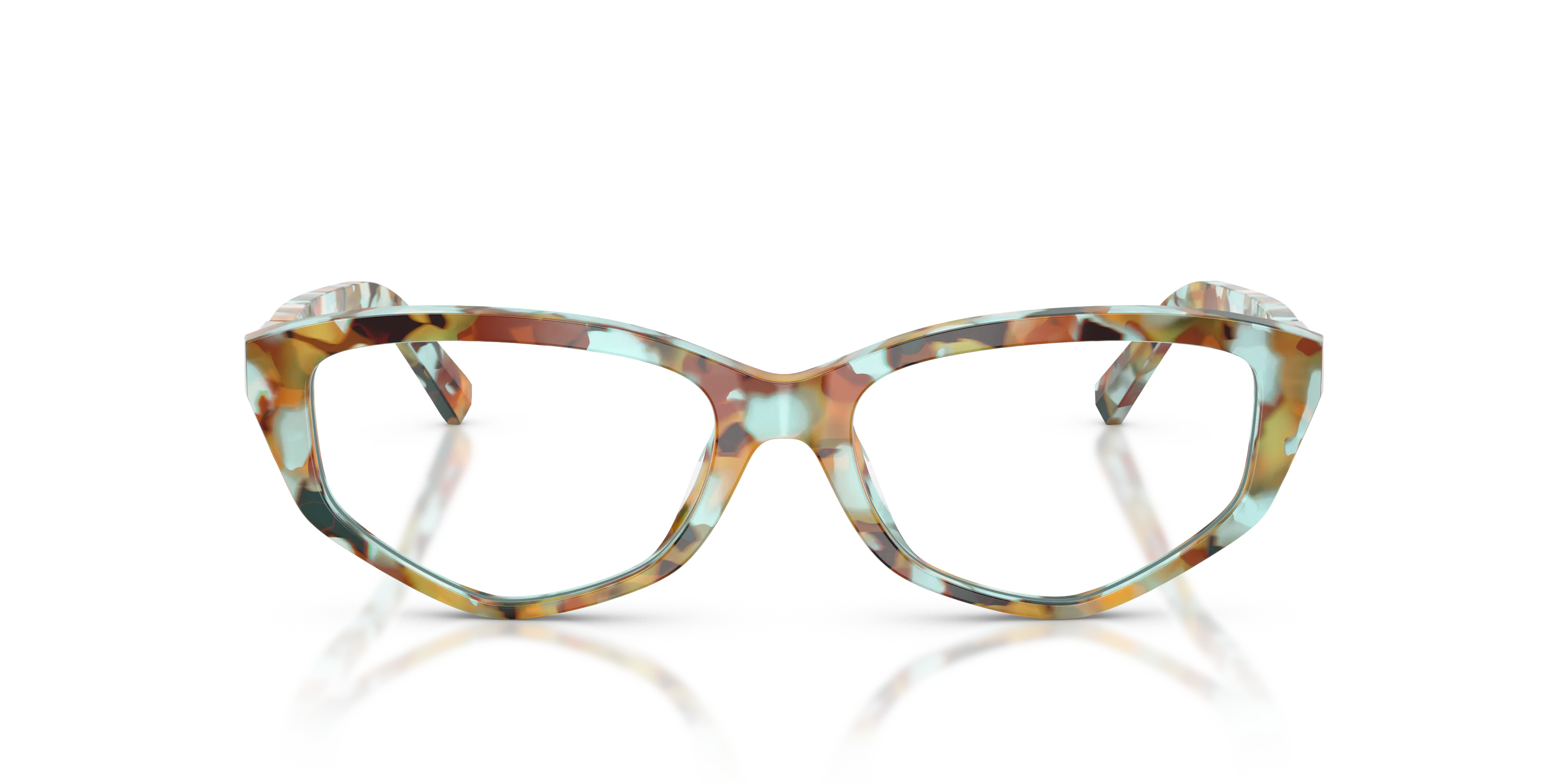 Tiffany TF2276 8441 Montature da vista Acetato Tartaruga Geometrica Normale - immagine 3