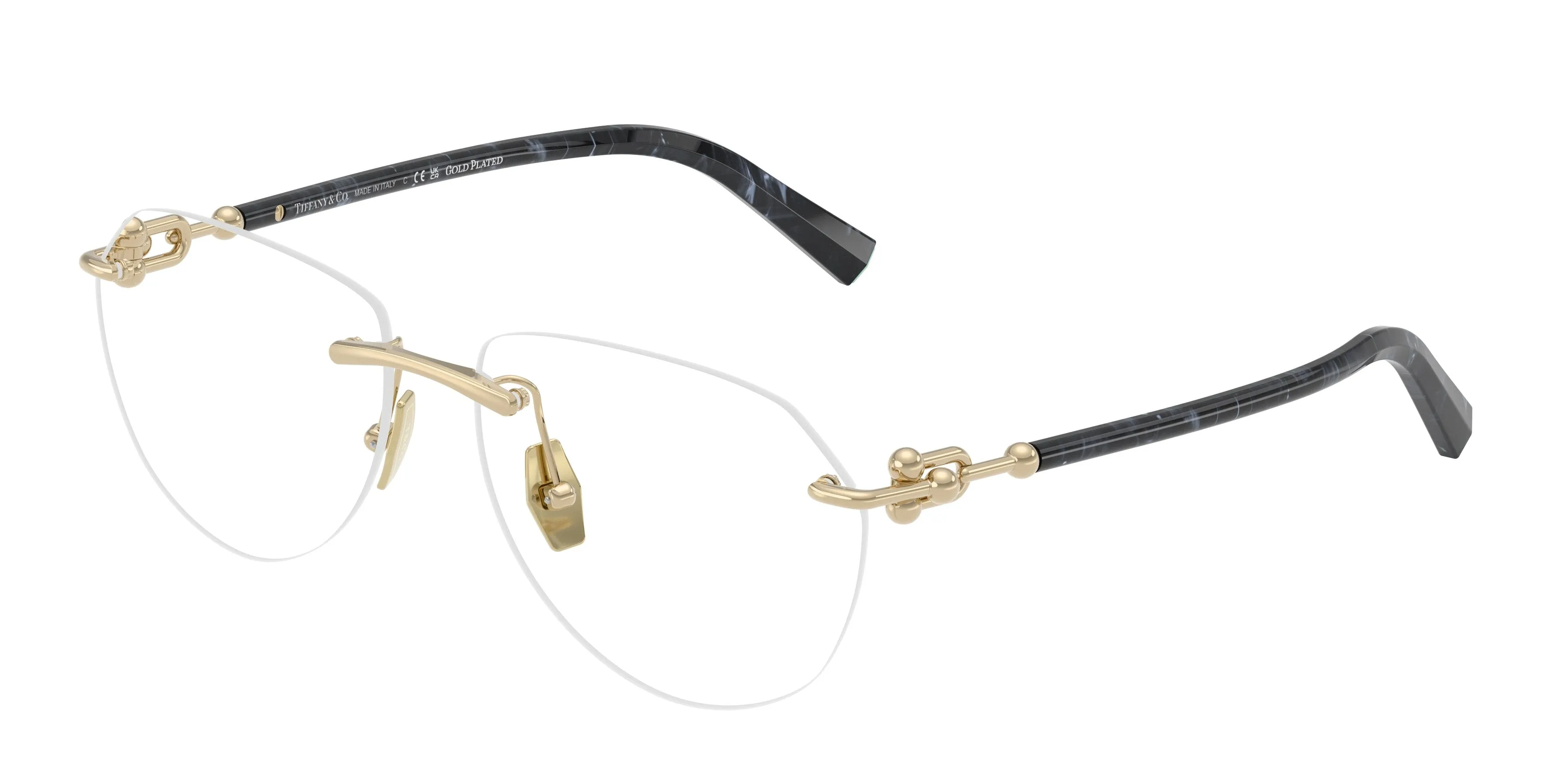 Tiffany TF1173K 6220 Montature da vista Metallo Oro Pilot Normale - immagine 1