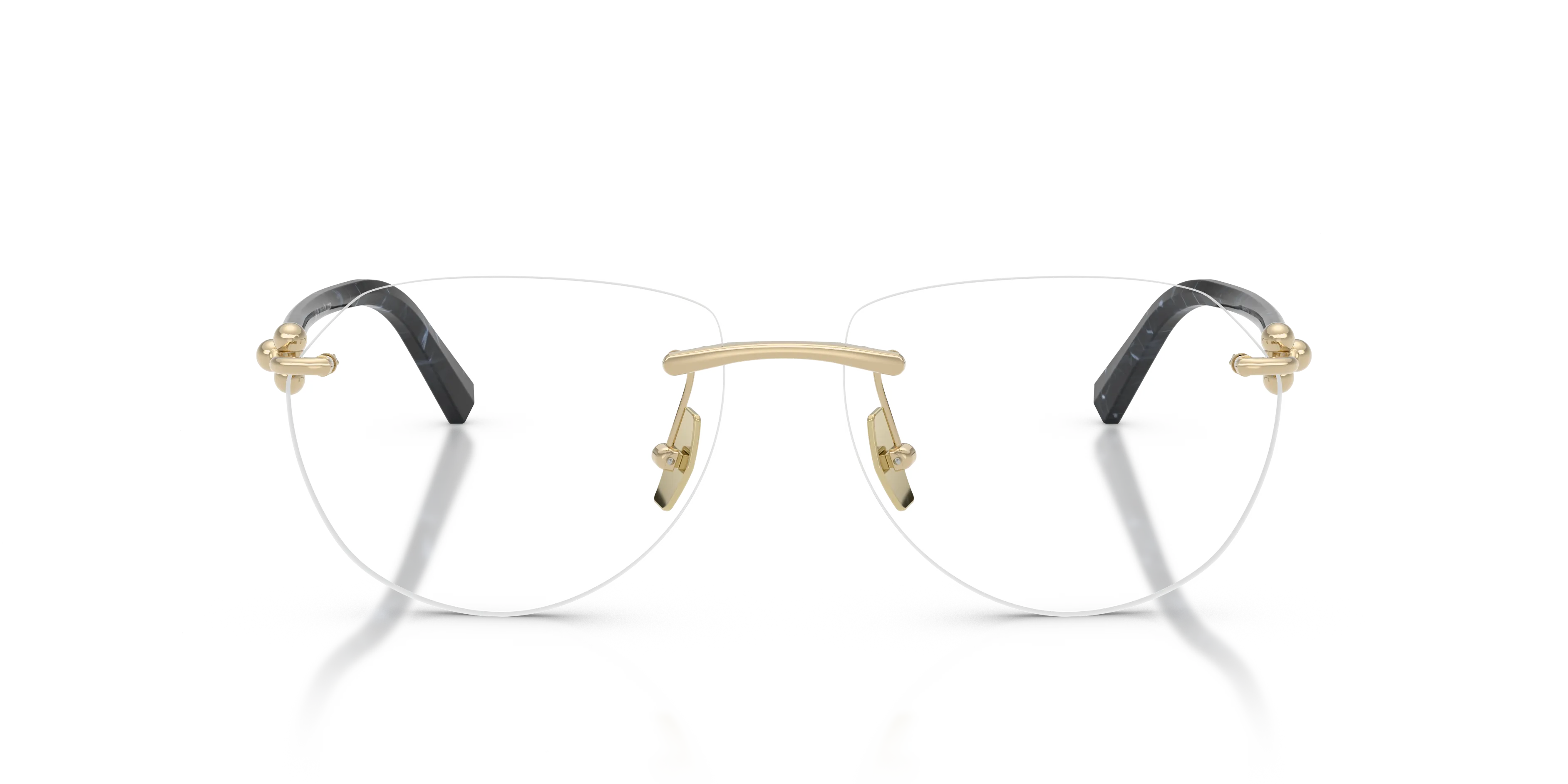 Tiffany TF1173K 6220 Montature da vista Metallo Oro Pilot Normale - immagine 3