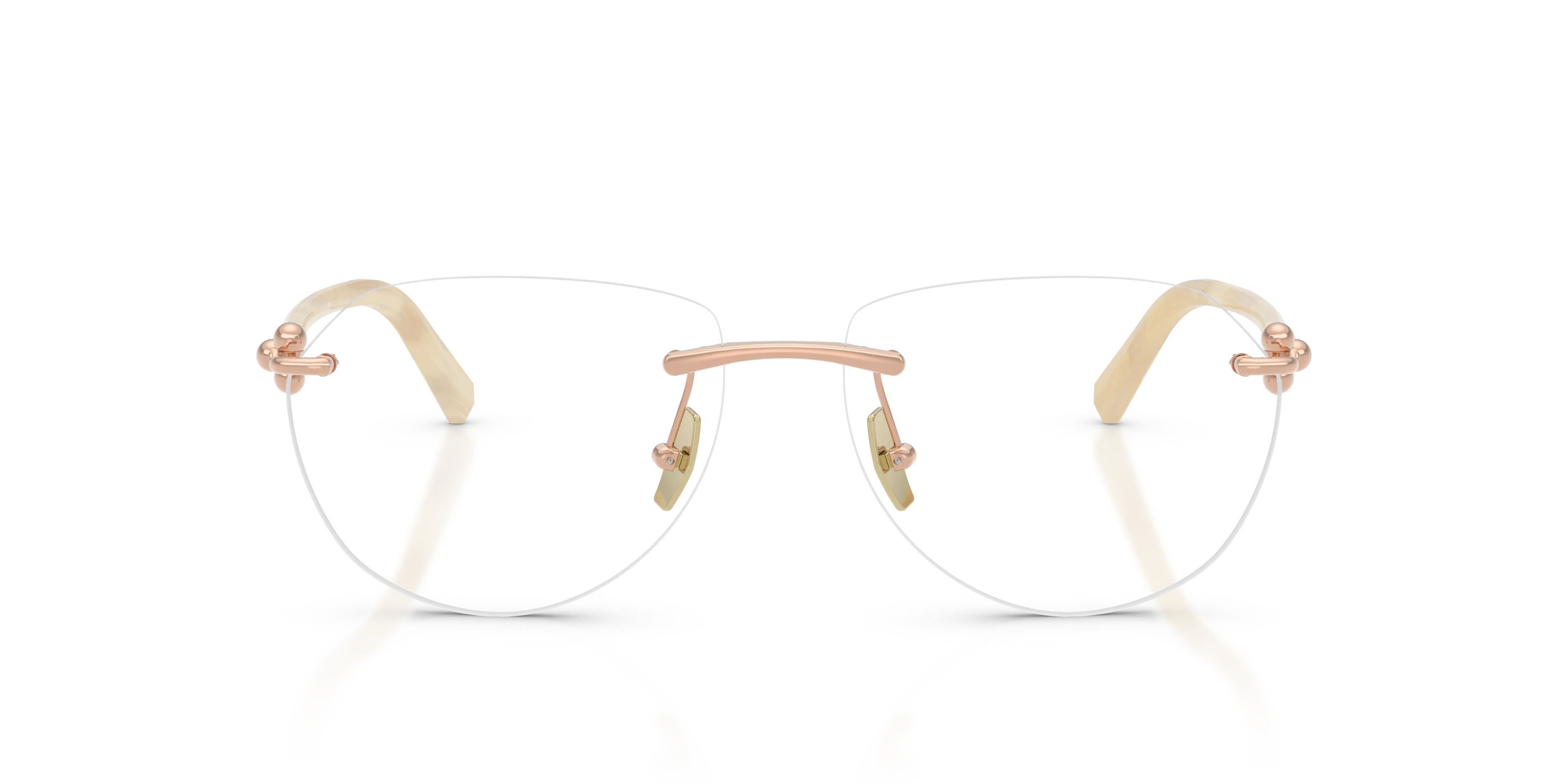 Tiffany TF1173K 6214 Montature da vista Metallo Oro Pilot Normale - immagine 3