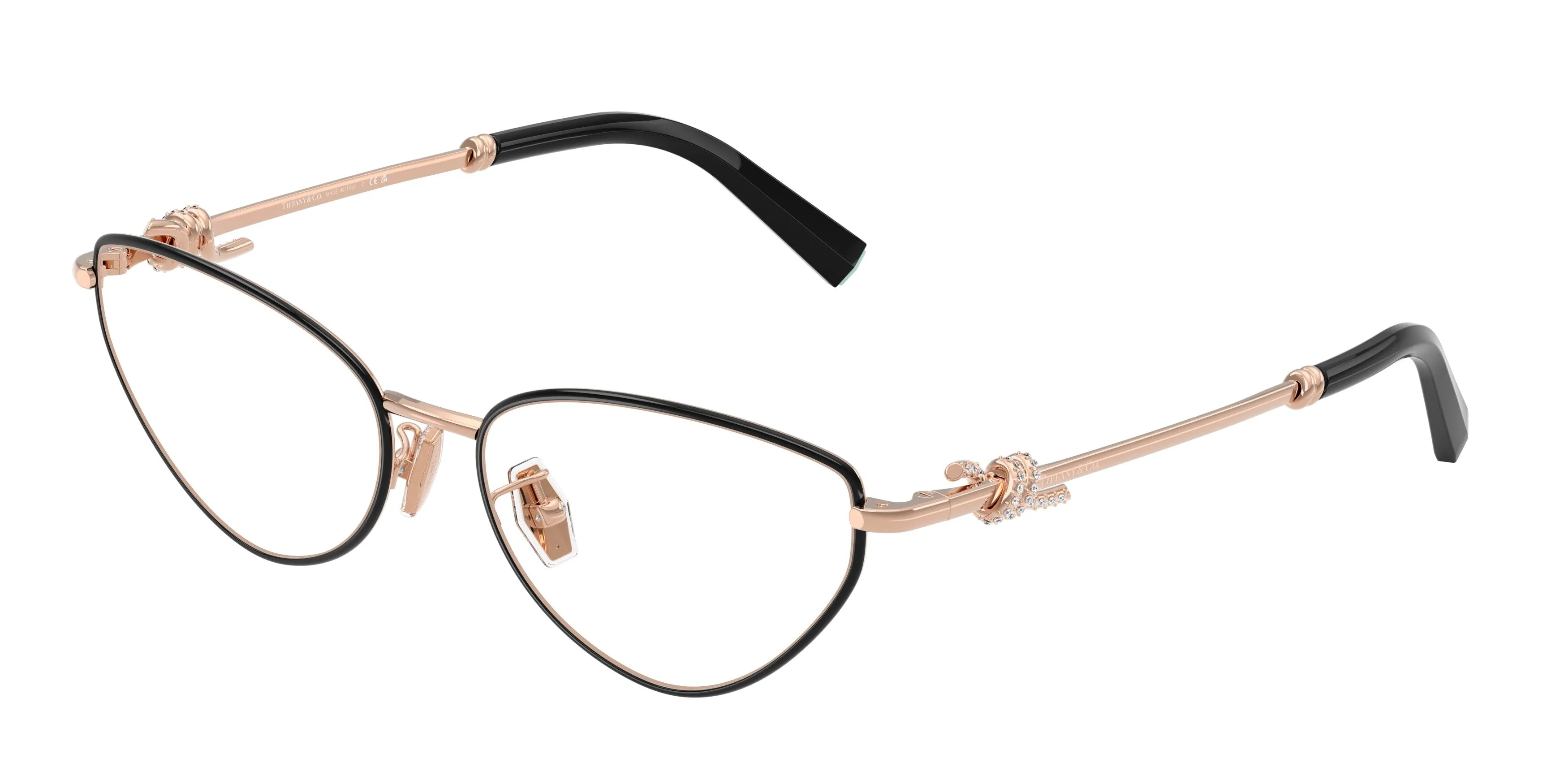 Tiffany TF1172B 6162 Montature da vista Metallo Nero Cat Eye Normale - immagine 1