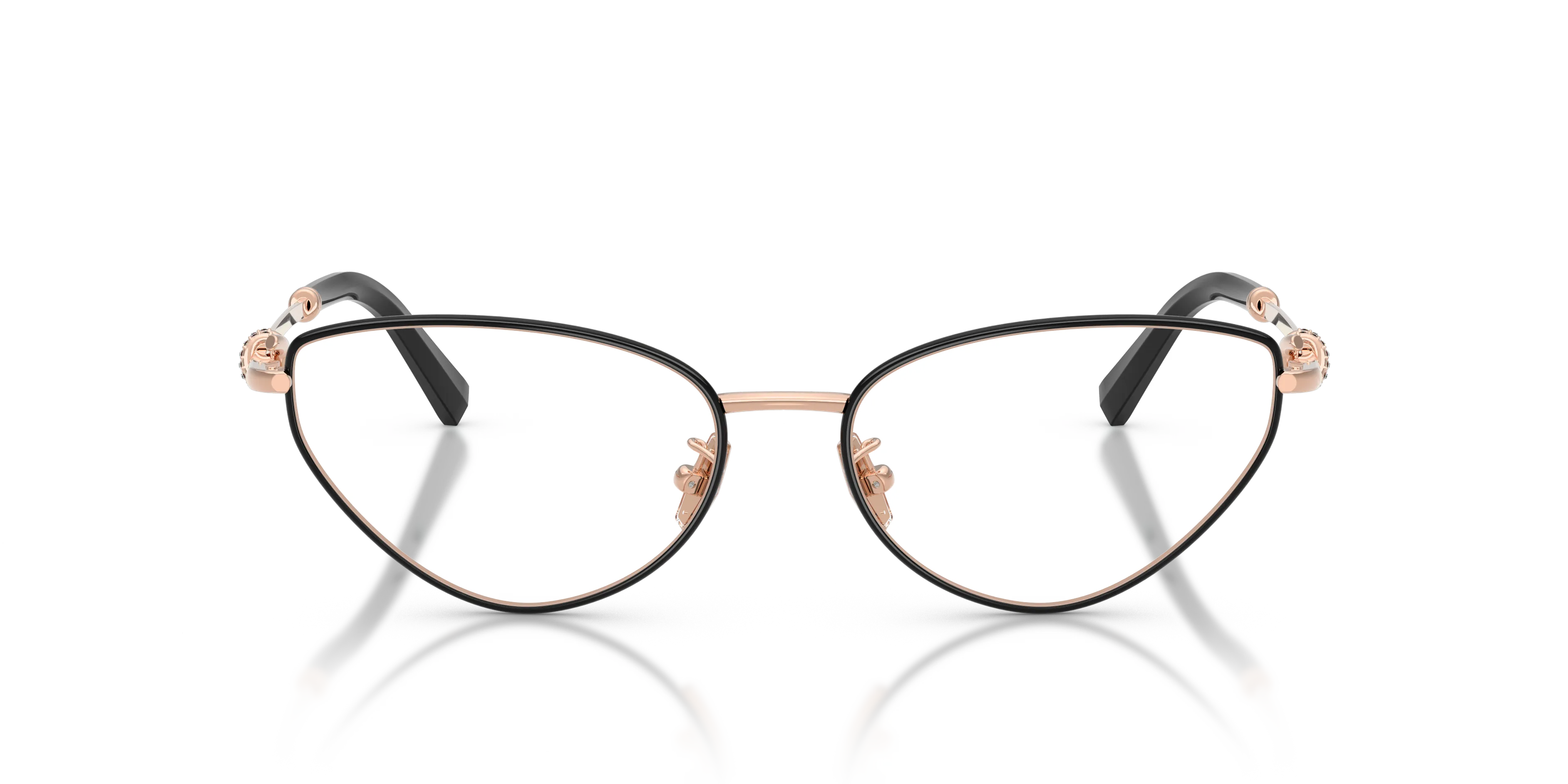 Tiffany TF1172B 6162 Montature da vista Metallo Nero Cat Eye Normale - immagine 3