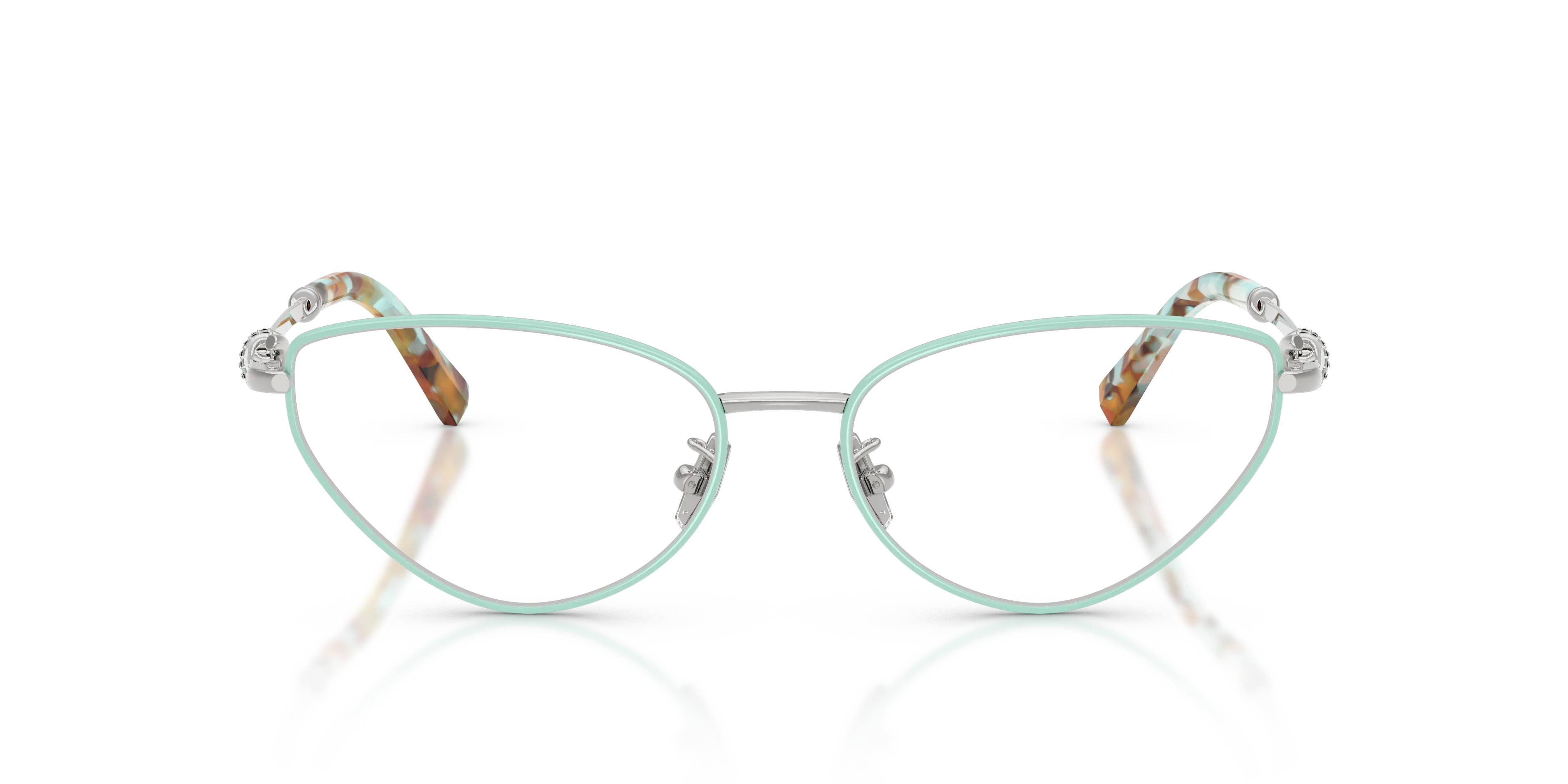 Tiffany TF1172B 6151 Montature da vista Metallo Blu Cat Eye Normale - immagine 3