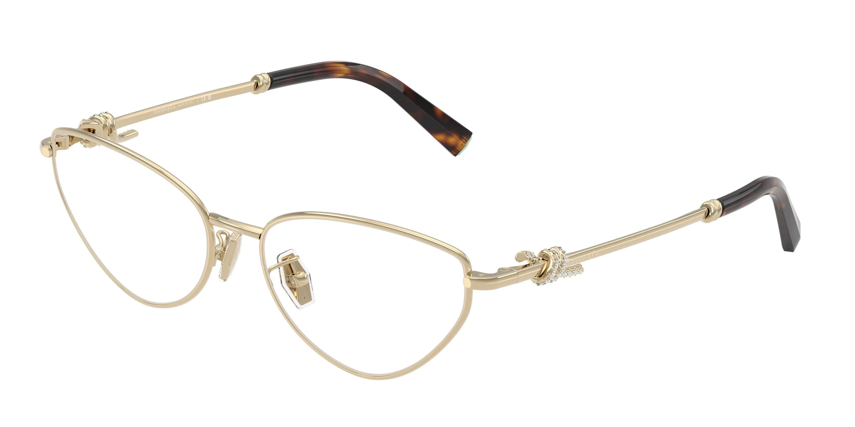 Tiffany TF1172B 6021 Montature da vista Metallo Oro Cat Eye Normale - immagine 1