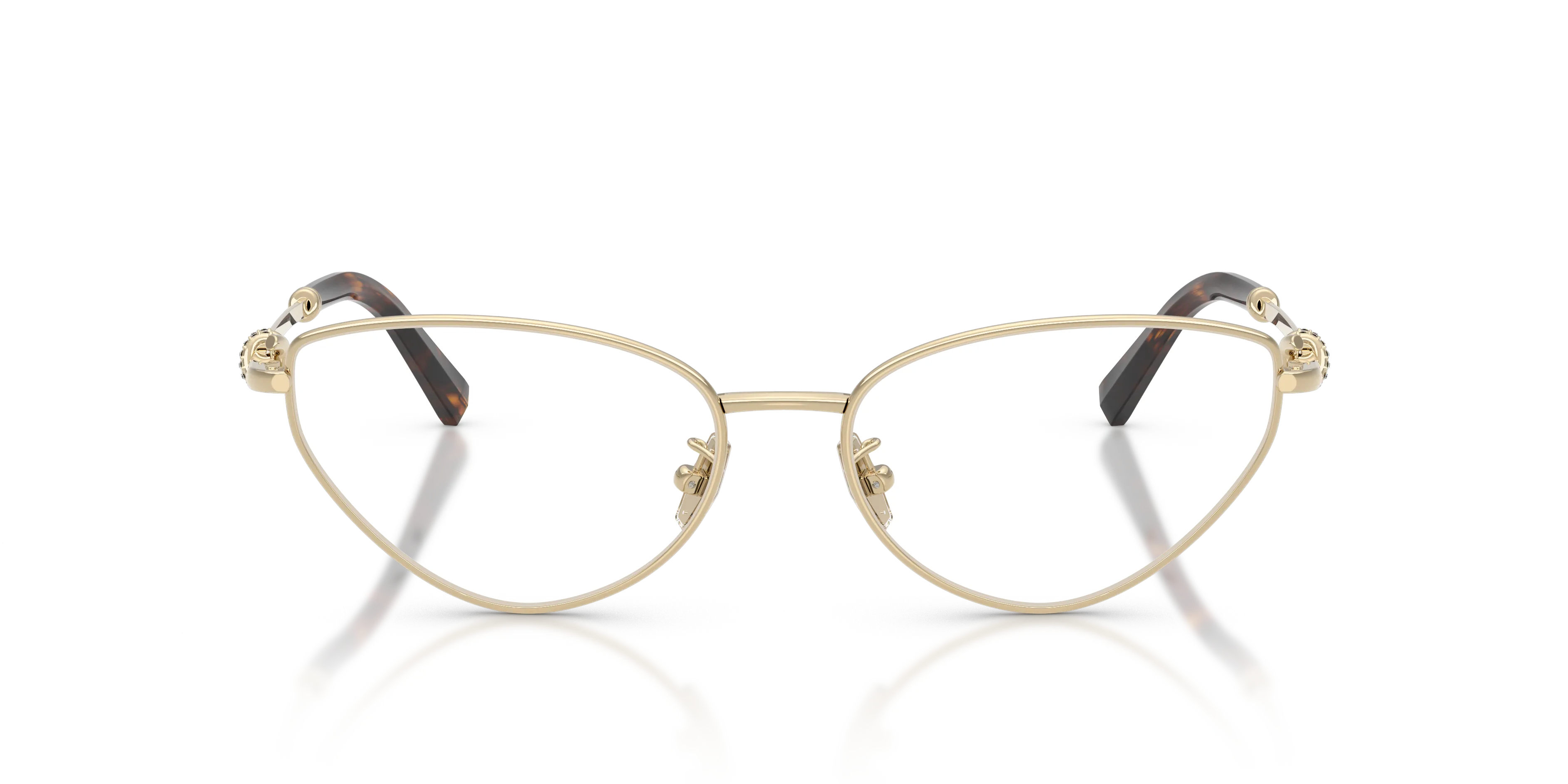 Tiffany TF1172B 6021 Montature da vista Metallo Oro Cat Eye Normale - immagine 3