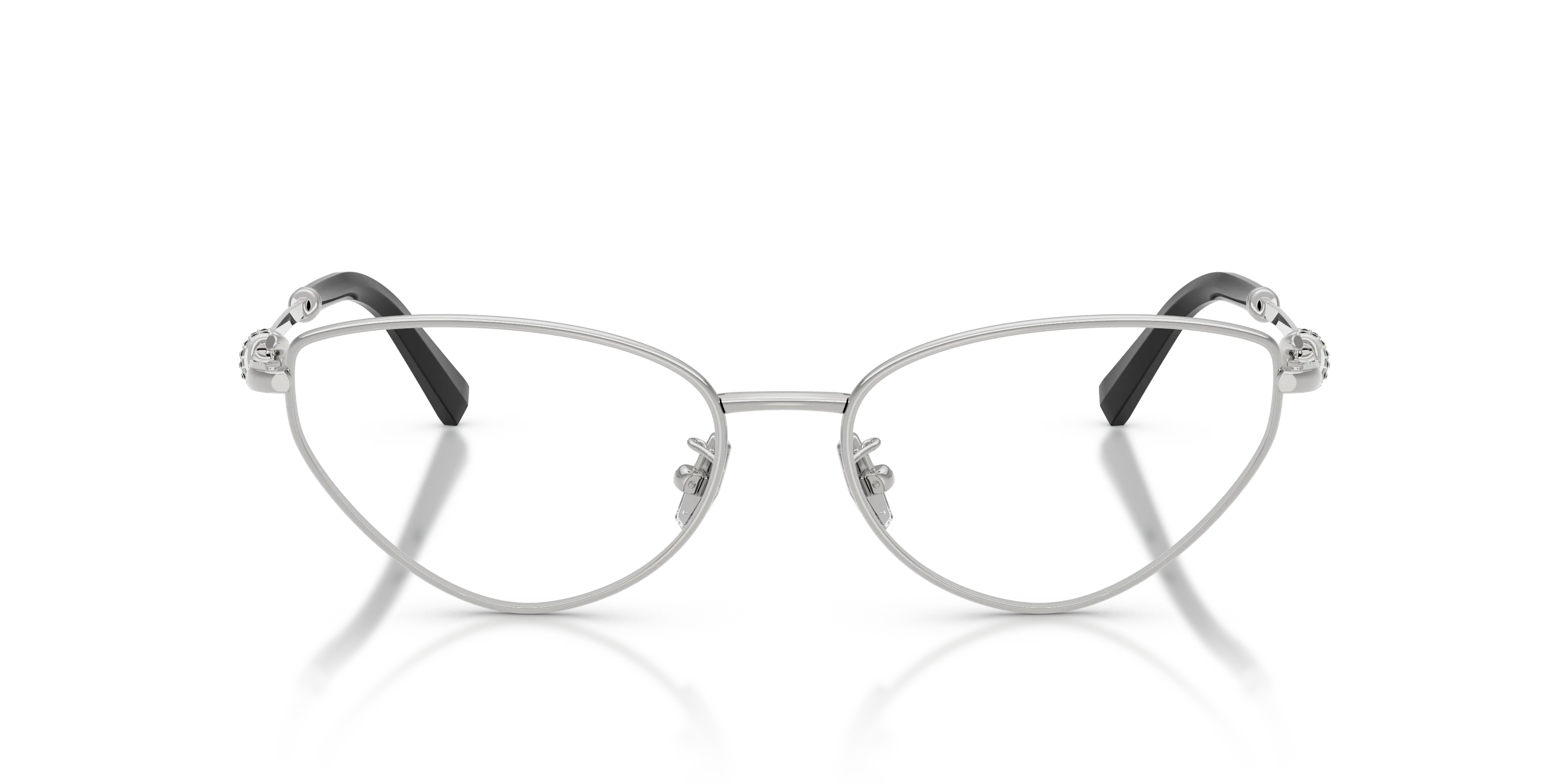 Tiffany TF1172B 6001 Montature da vista Metallo Argento Cat Eye Normale - immagine 3