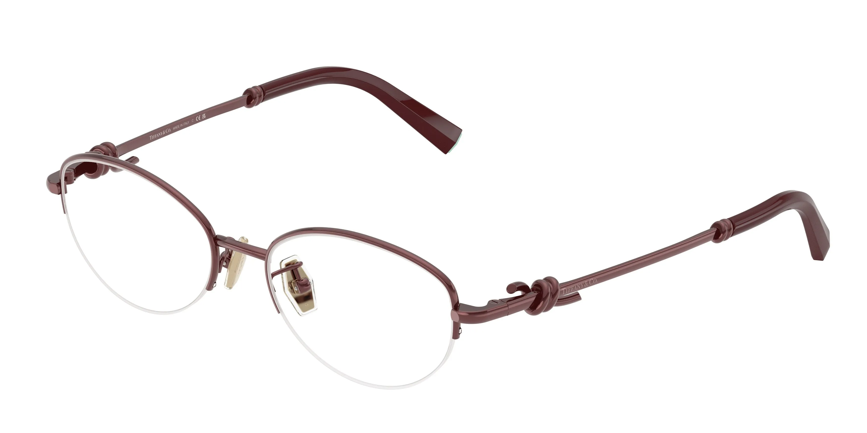 Tiffany TF1171D 6185 Montature da vista Metallo Viola Rotonda Normale - immagine 1