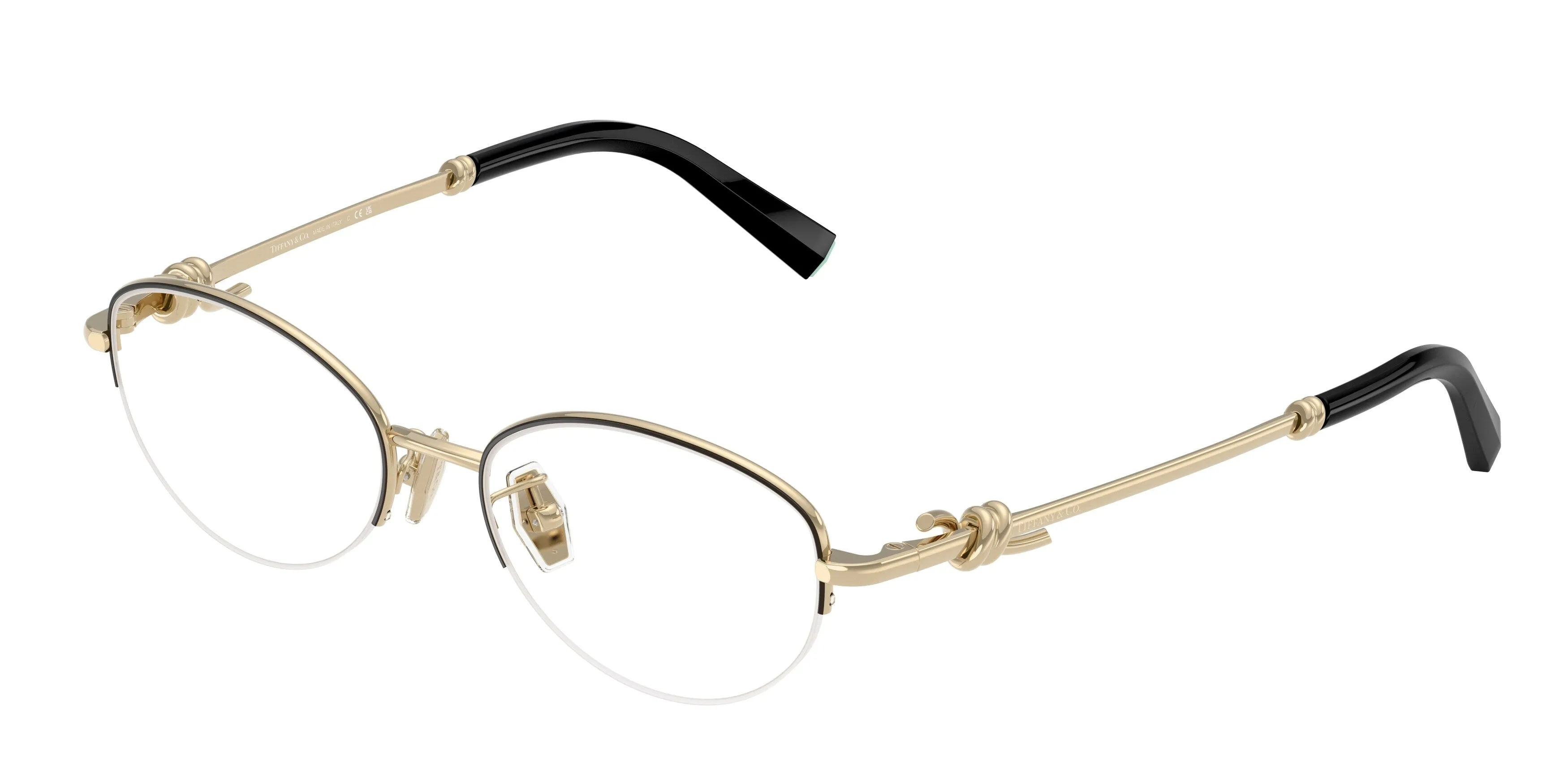 Tiffany TF1171D 6164 Montature da vista Metallo Nero Rotonda Normale - immagine 1