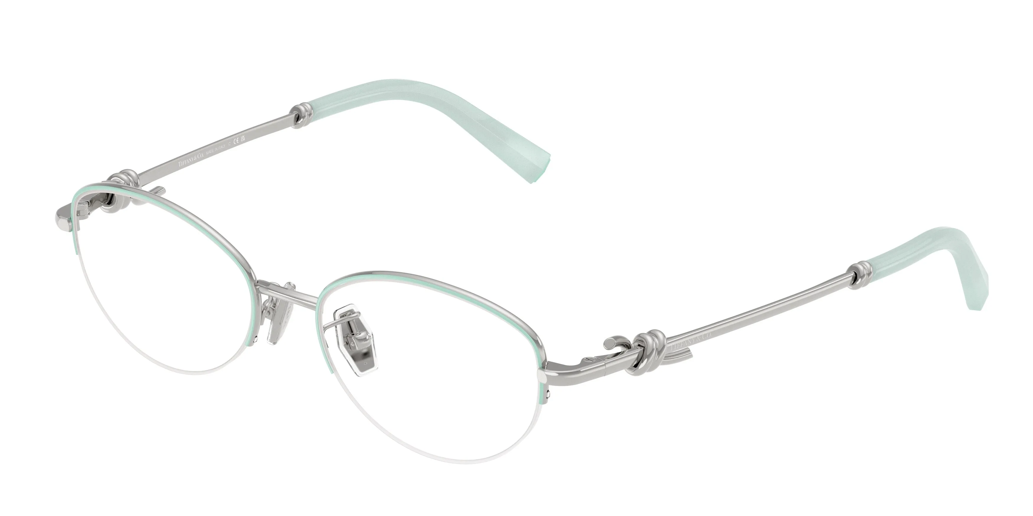 Tiffany TF1171D 6151 Montature da vista Metallo Blu Rotonda Normale - immagine 1