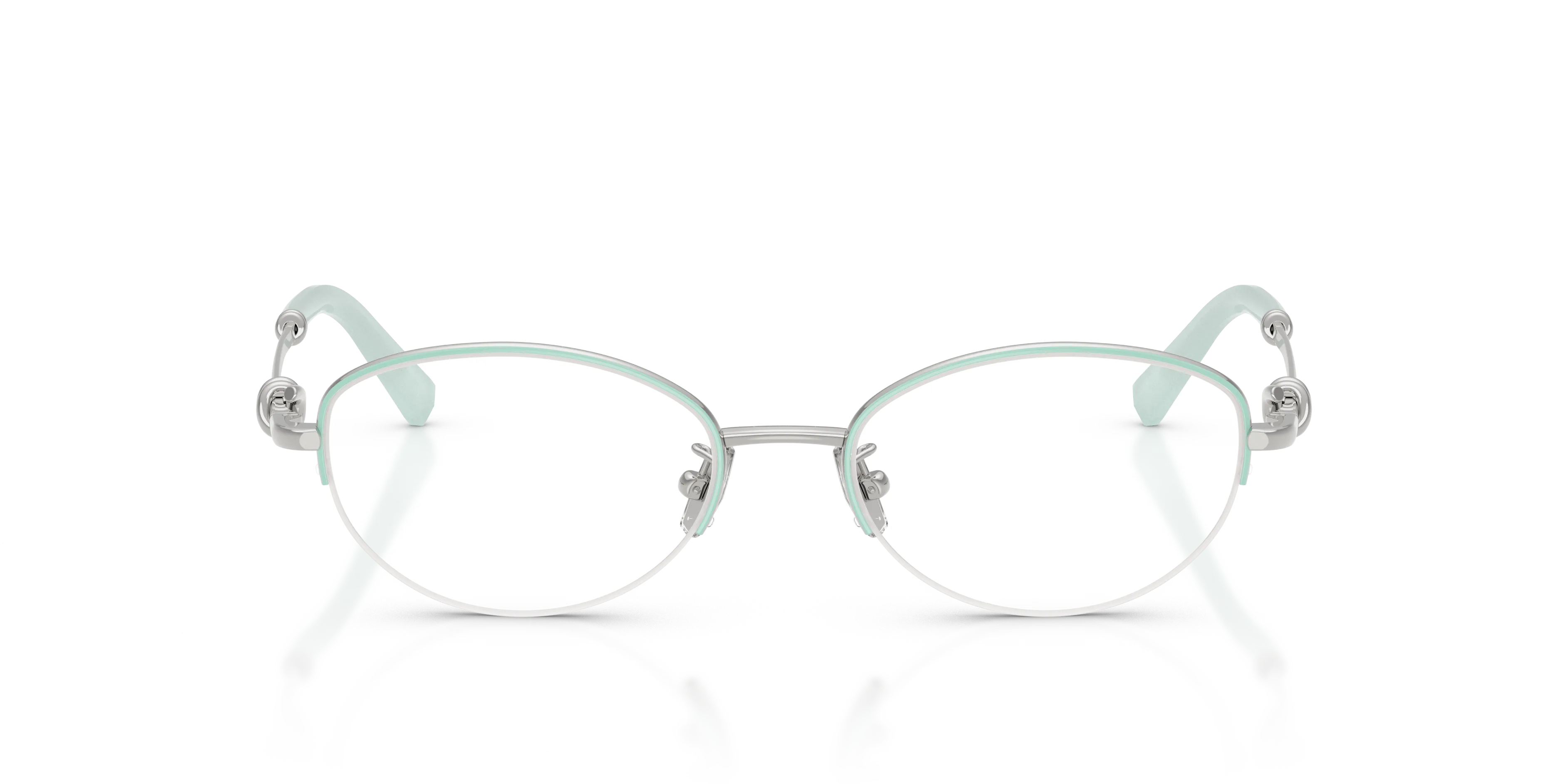 Tiffany TF1171D 6151 Montature da vista Metallo Blu Rotonda Normale - immagine 3