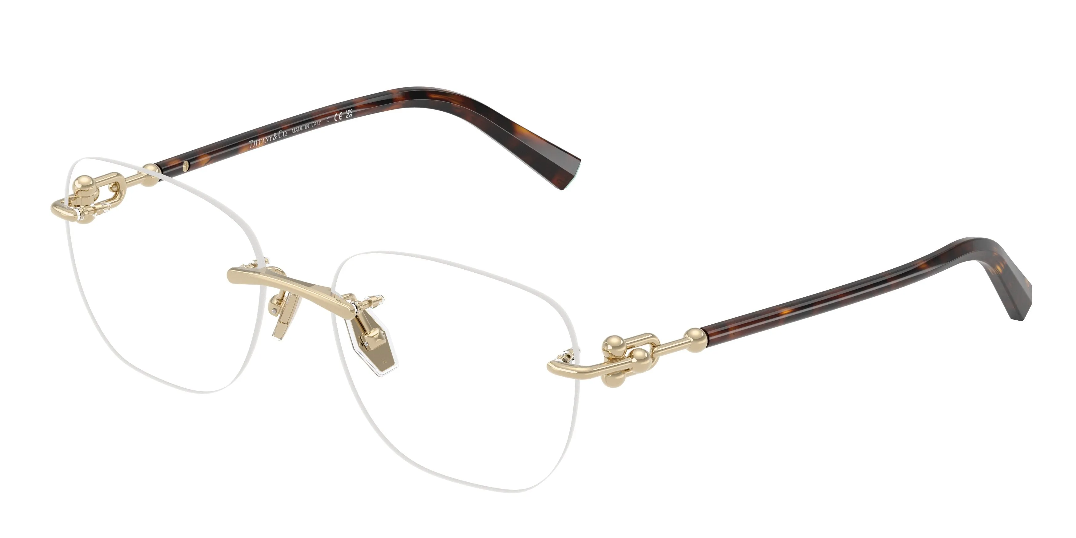 Tiffany TF1170D 6189 Montature da vista Metallo Oro Squadrata Normale - immagine 1