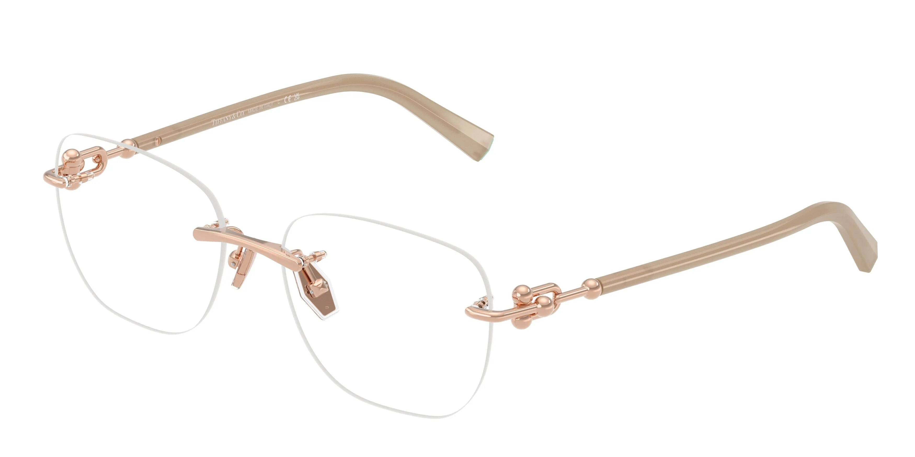 Tiffany TF1170D 6105 Montature da vista Metallo Oro Squadrata Normale - immagine 1
