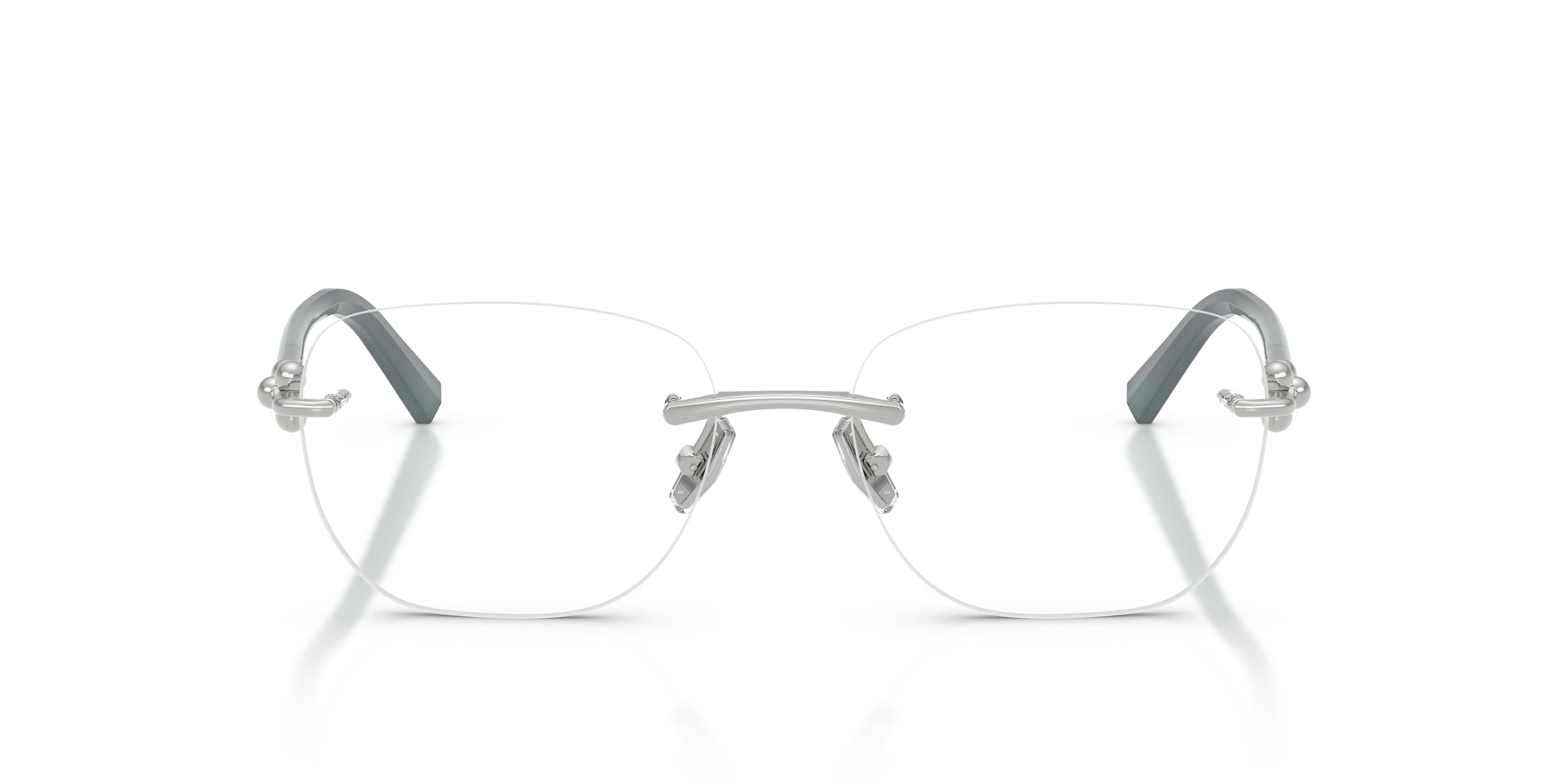 Tiffany TF1170D 6001 Montature da vista Metallo Argento Squadrata Normale - immagine 3