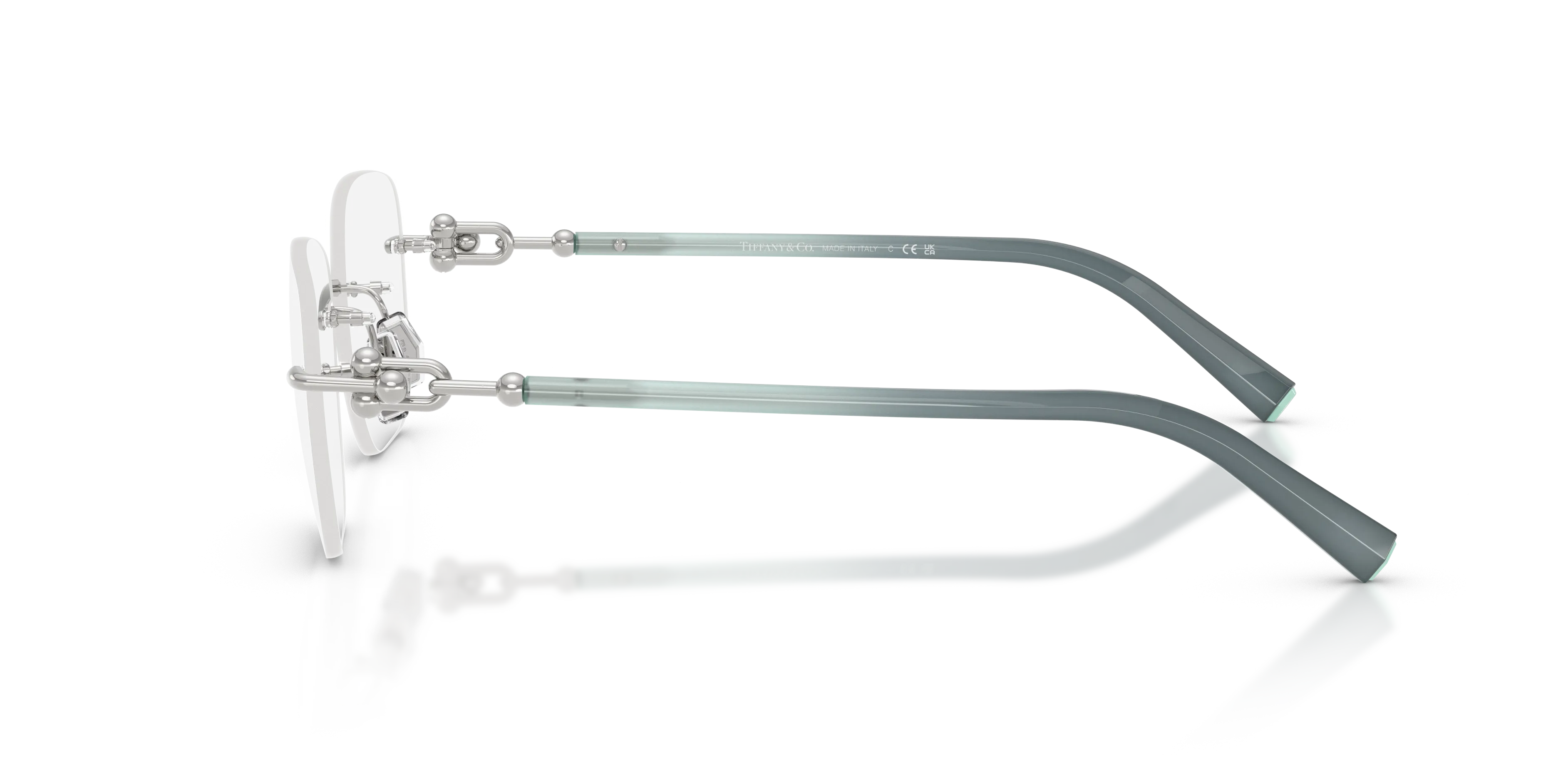 Tiffany TF1170D 6001 Montature da vista Metallo Argento Squadrata Normale - immagine 4