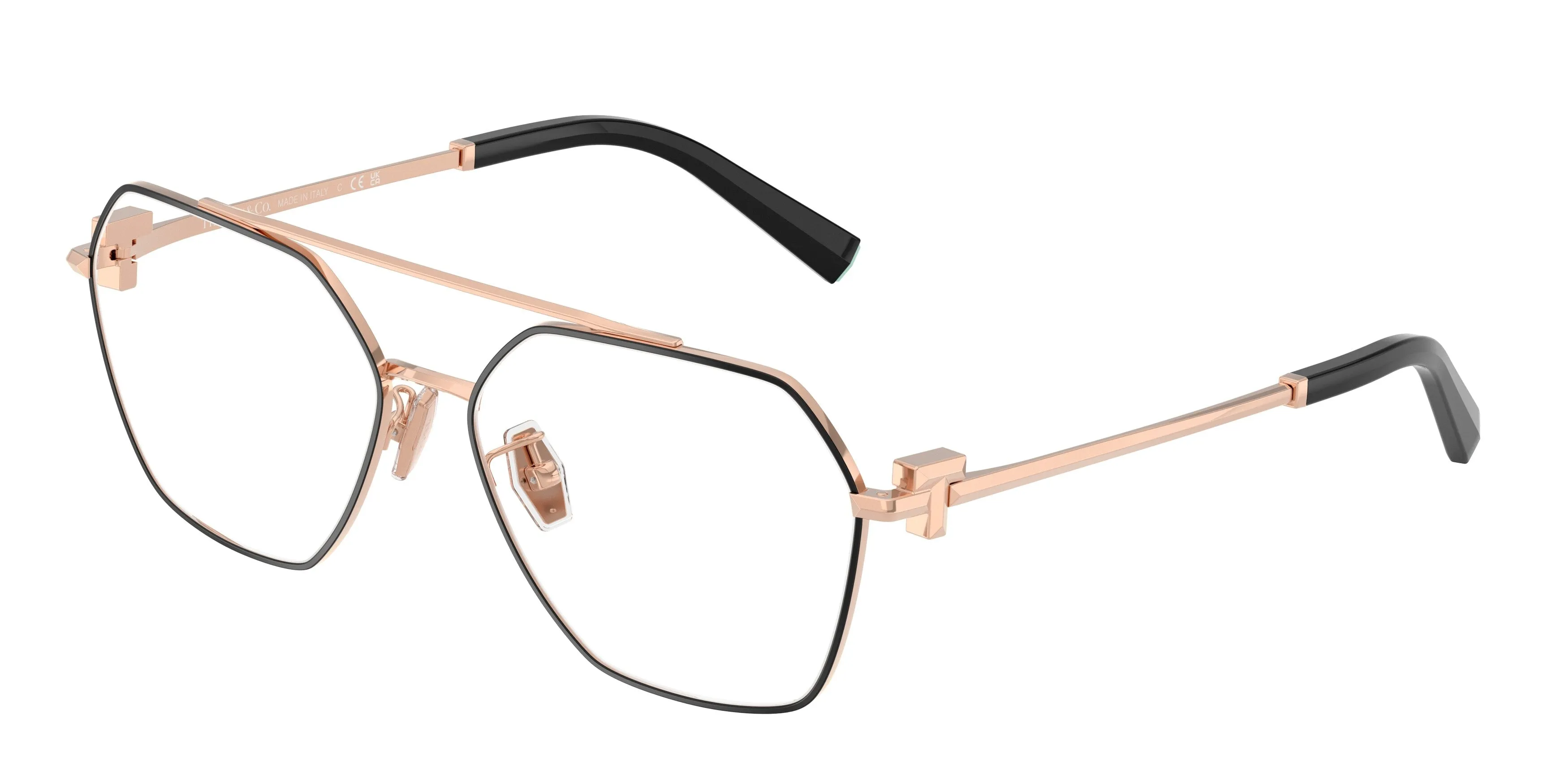 Tiffany TF1169 6105 Montature da vista Acciaio Nero Geometrica Normale - immagine 1
