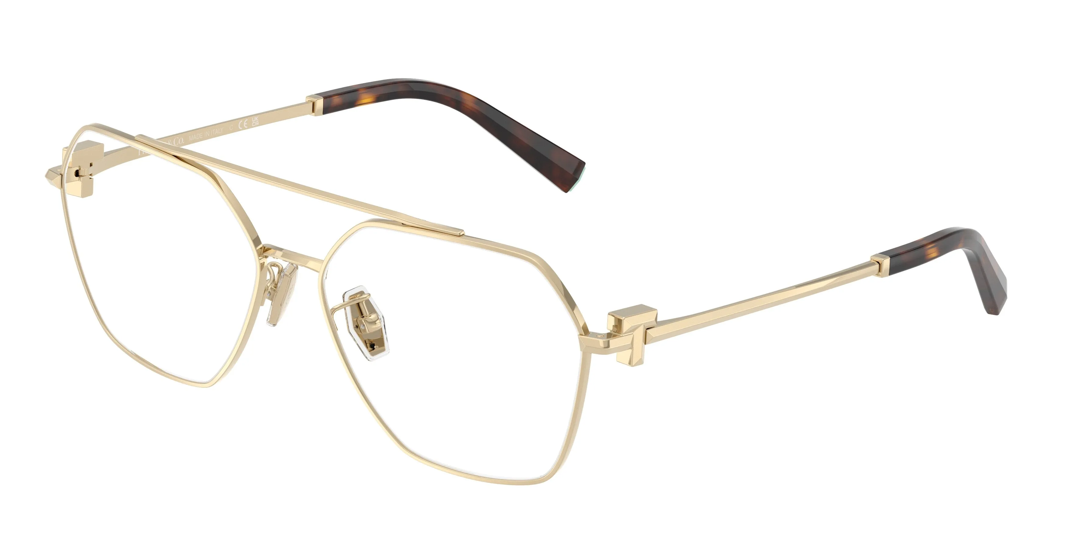 Tiffany TF1169 6021 Montature da vista Acciaio Oro Geometrica Normale - immagine 1