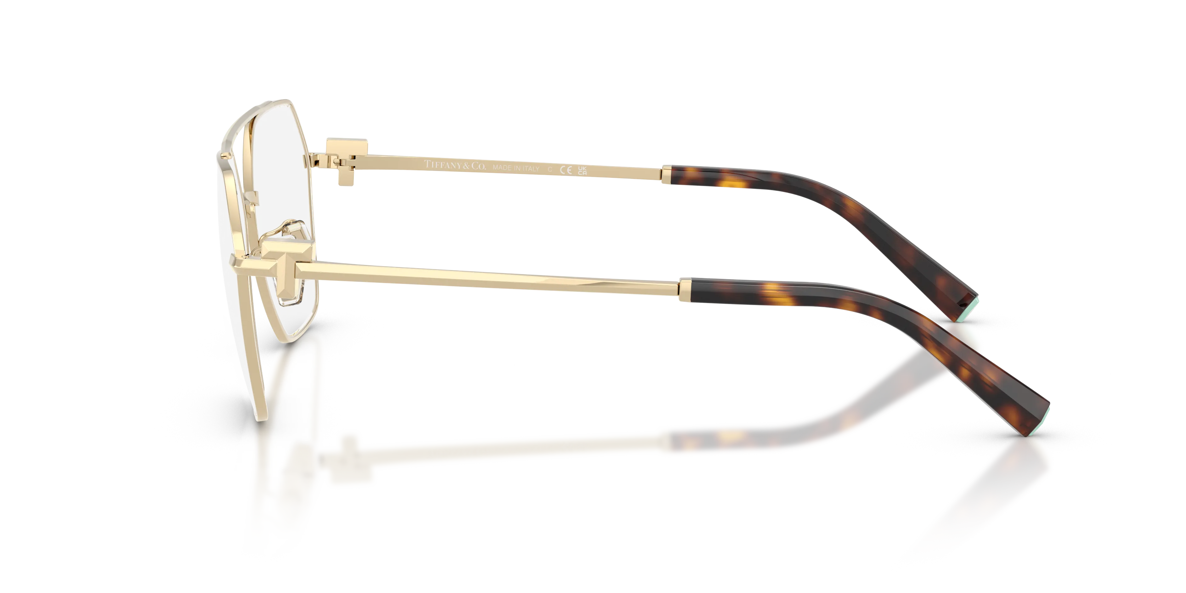 Tiffany TF1169 6021 Montature da vista Acciaio Oro Geometrica Normale - immagine 4