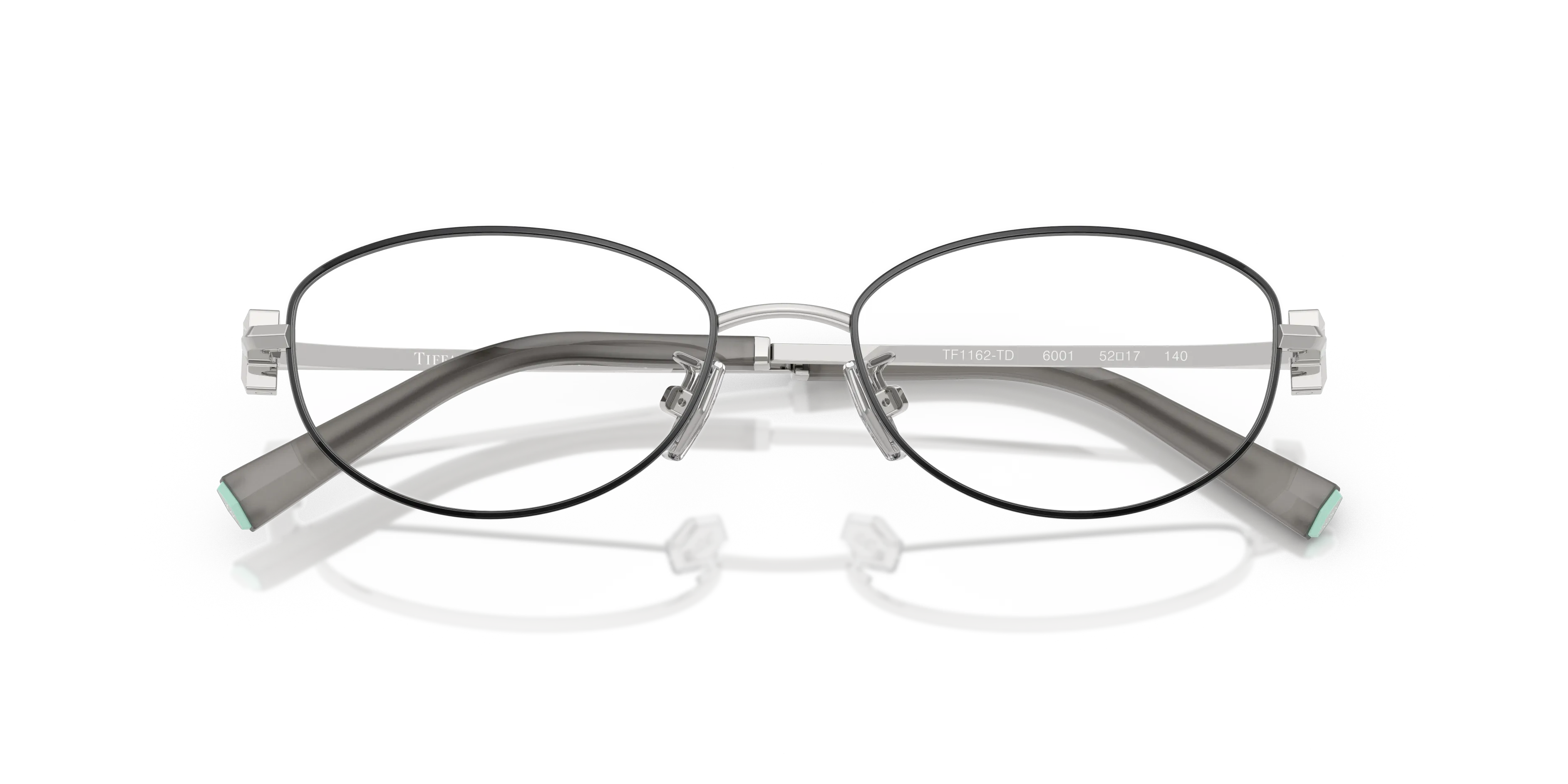 Tiffany TF1162TD 6001 Montature da vista Titanio Nero Rotonda Normale - immagine 2