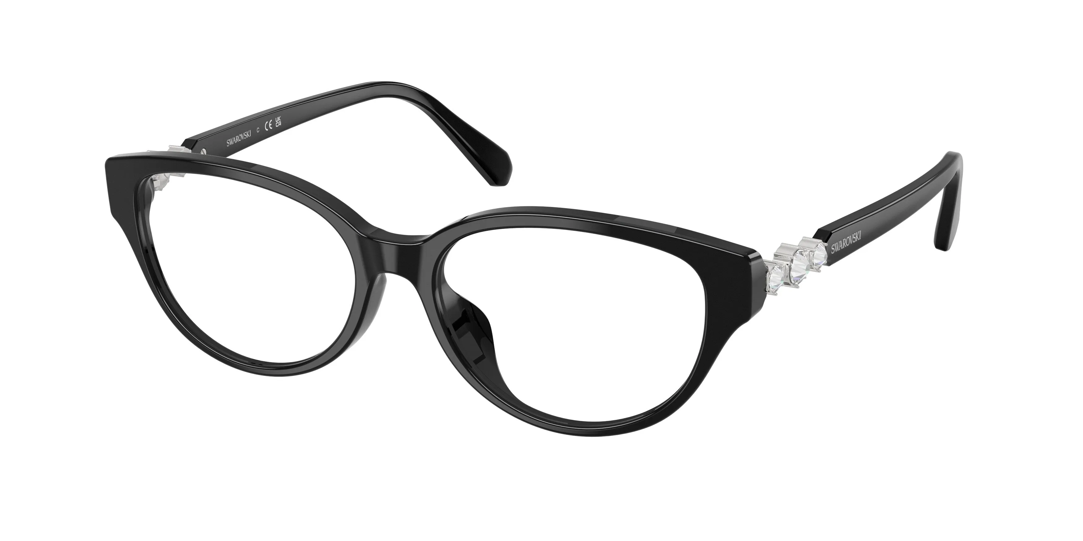 Swarovski SK2058D 1038 Montature da vista Acetato Nero Pantos Normale - immagine 1