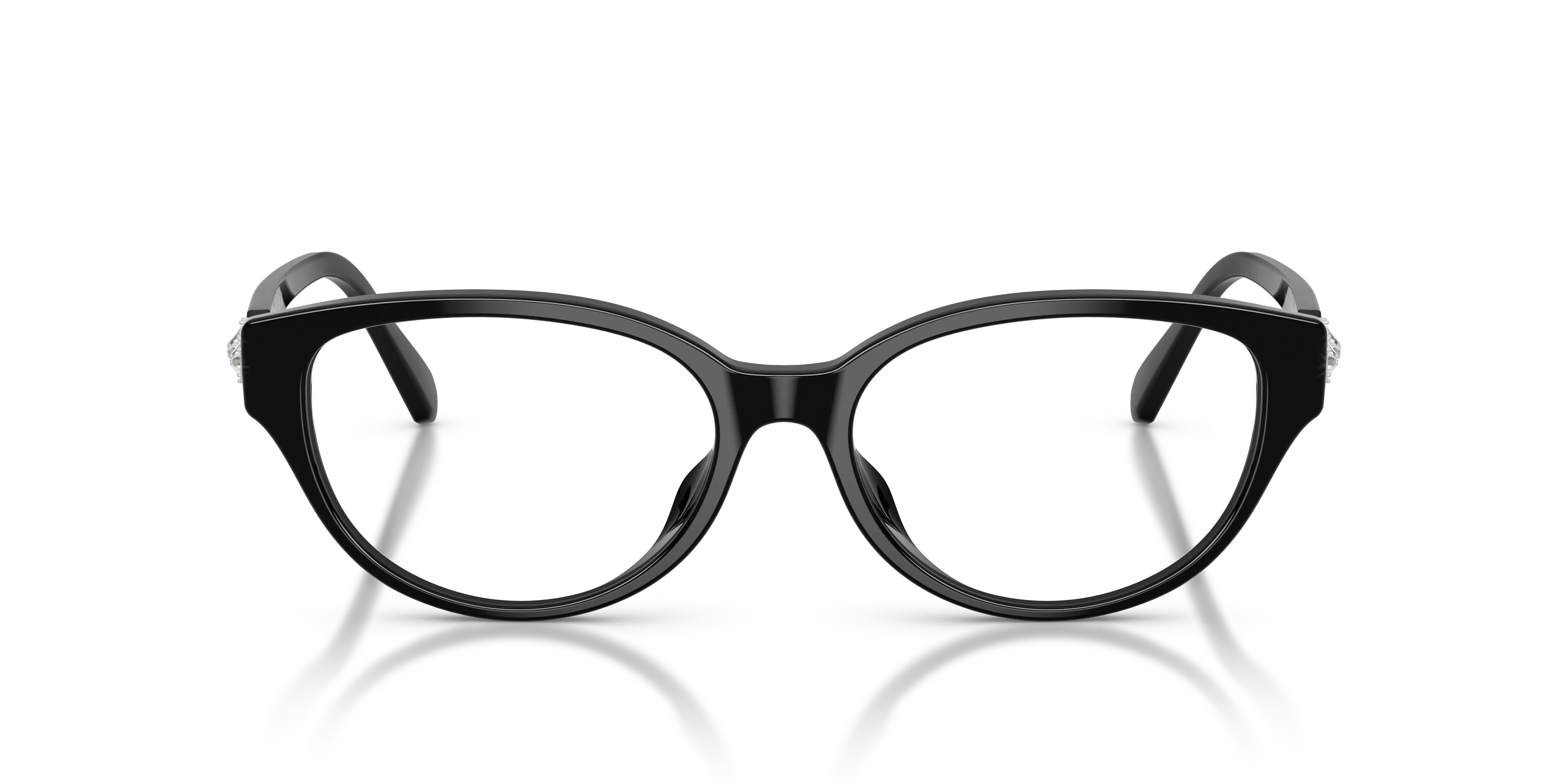 Swarovski SK2058D 1038 Montature da vista Acetato Nero Pantos Normale - immagine 3