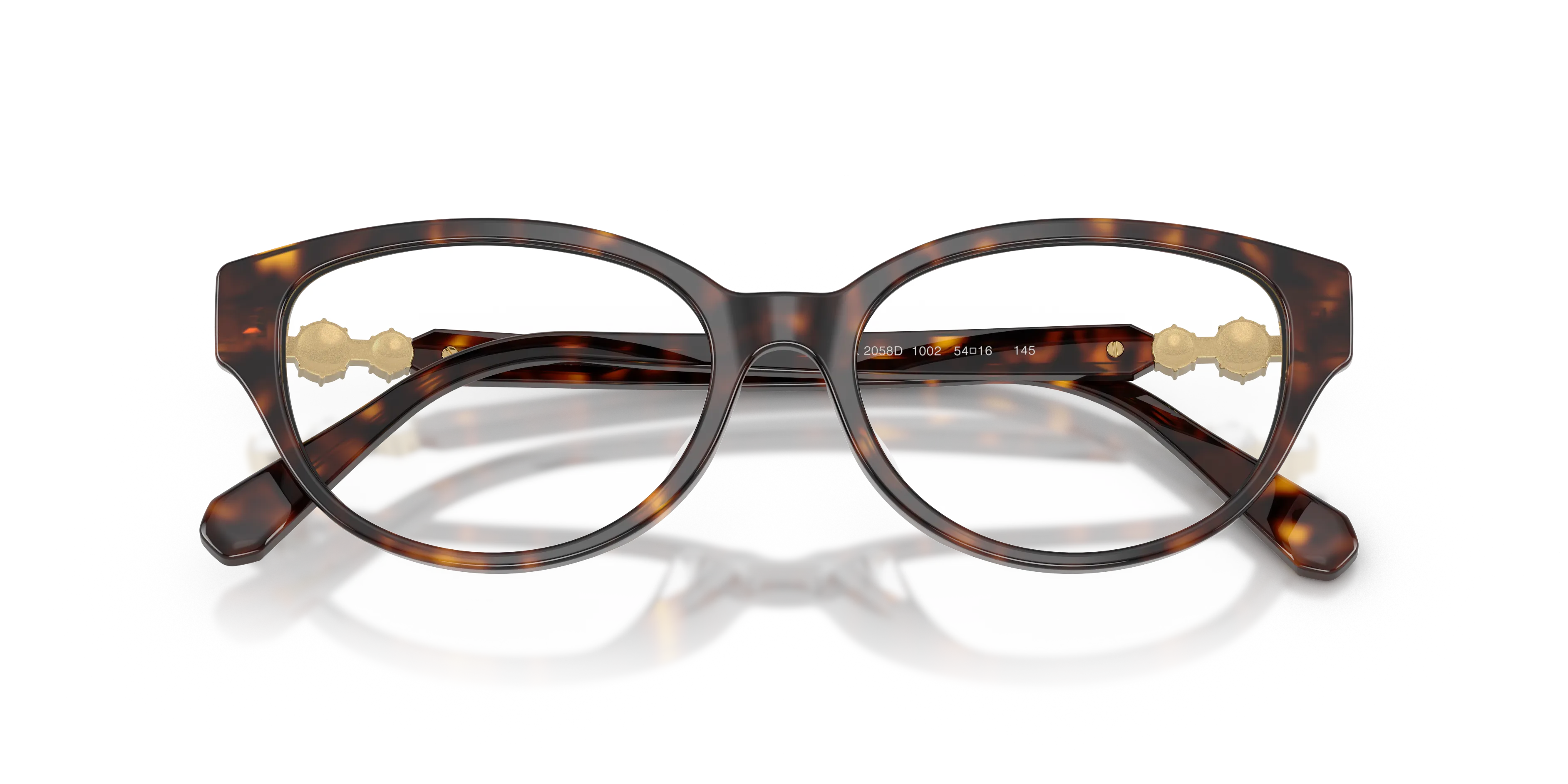 Swarovski SK2058D 1002 Montature da vista Acetato Tartaruga Pantos Normale - immagine 2