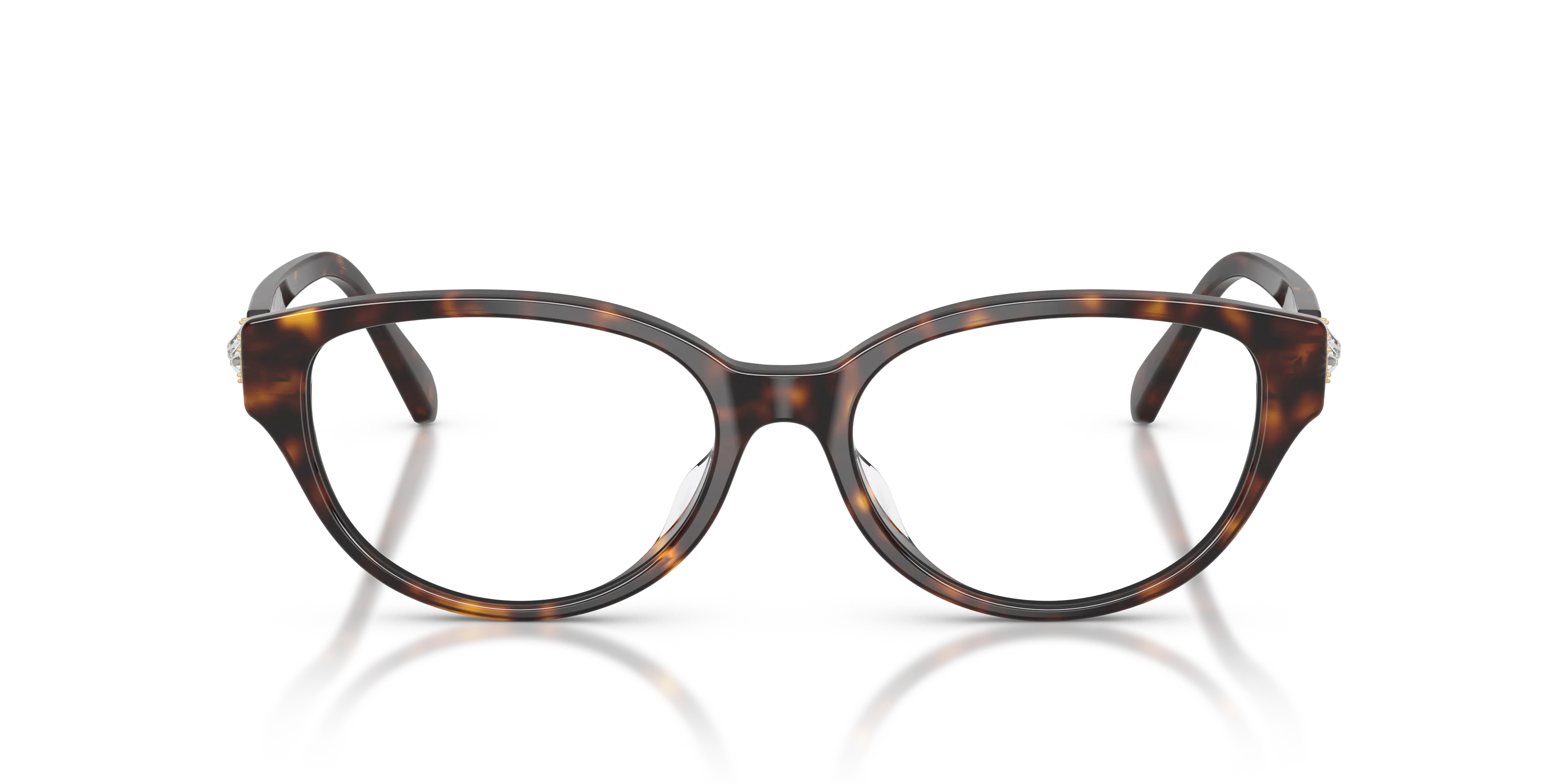 Swarovski SK2058D 1002 Montature da vista Acetato Tartaruga Pantos Normale - immagine 3
