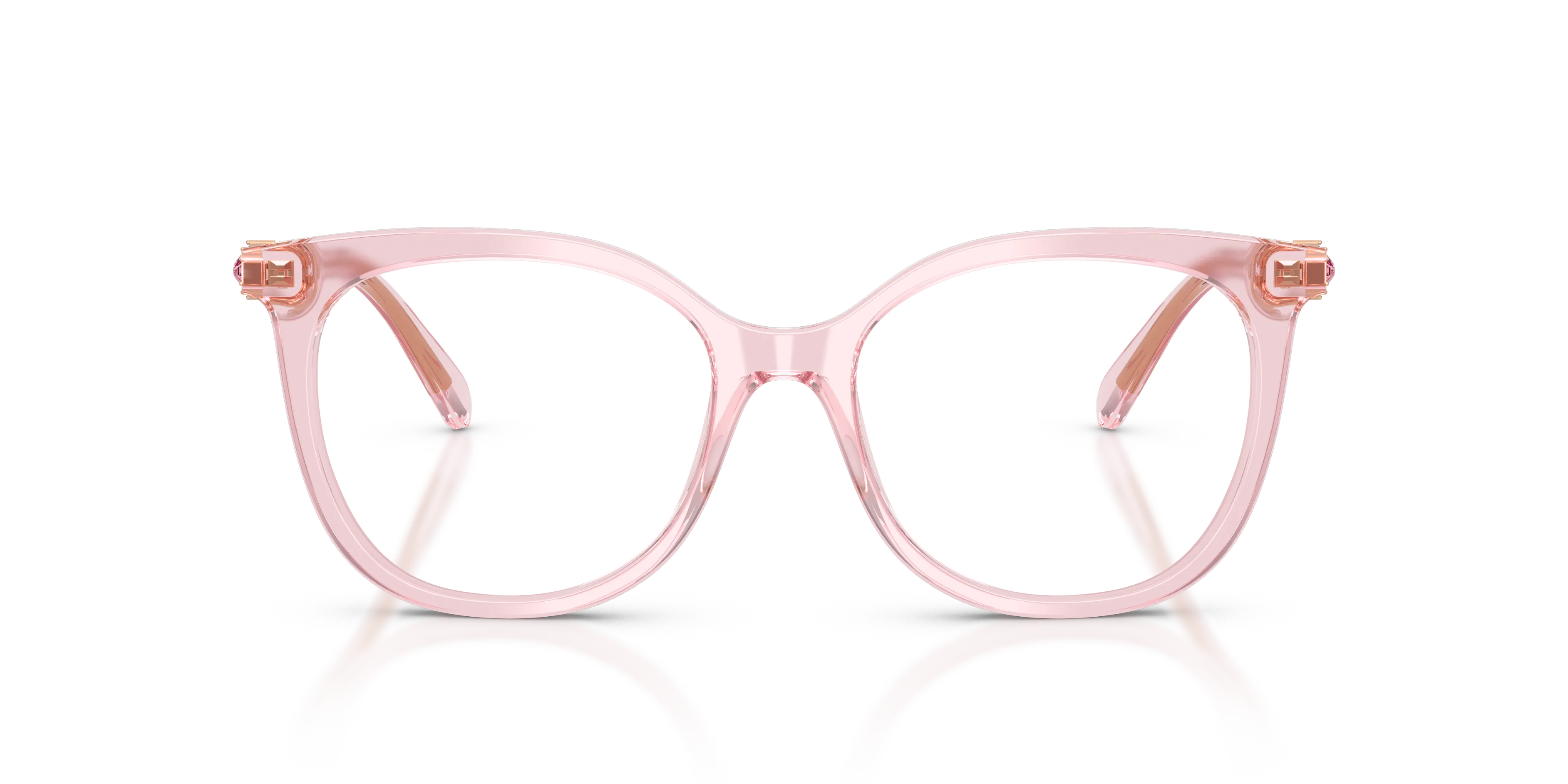 Swarovski SK2055 3001 Montature da vista Acetato Rosa Pantos Normale - immagine 3