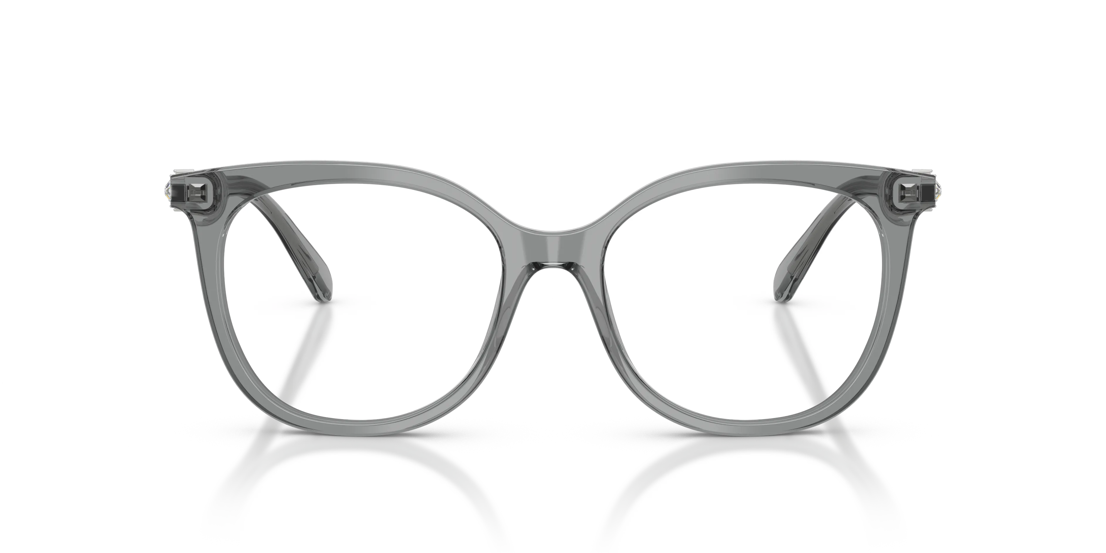 Swarovski SK2055 1062 Montature da vista Acetato Grigio Pantos Normale - immagine 3