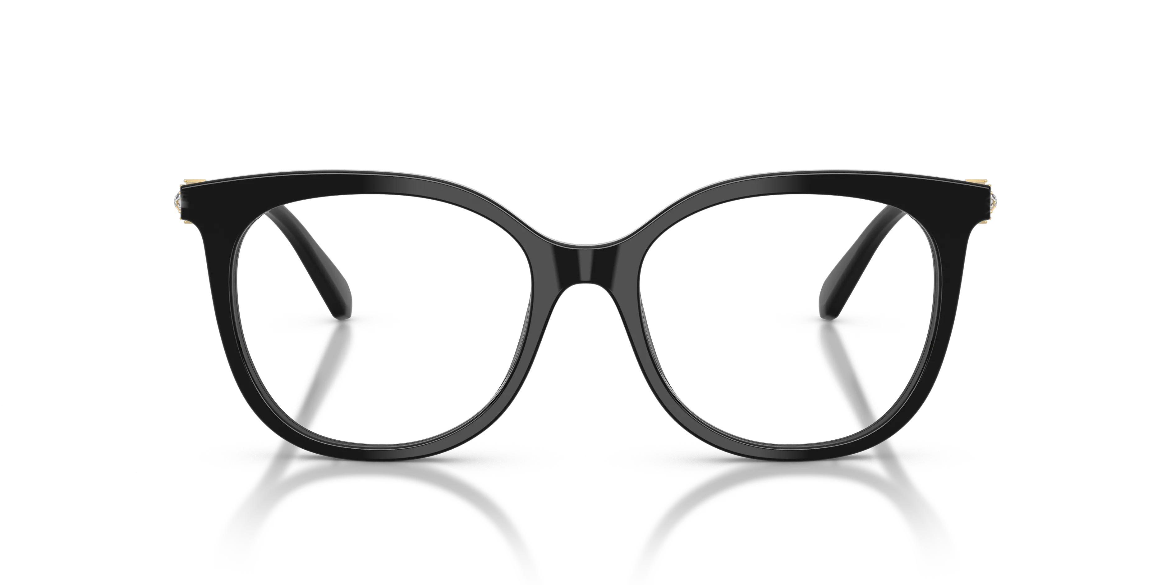 Swarovski SK2055 1001 Montature da vista Acetato Nero Pantos Normale - immagine 3