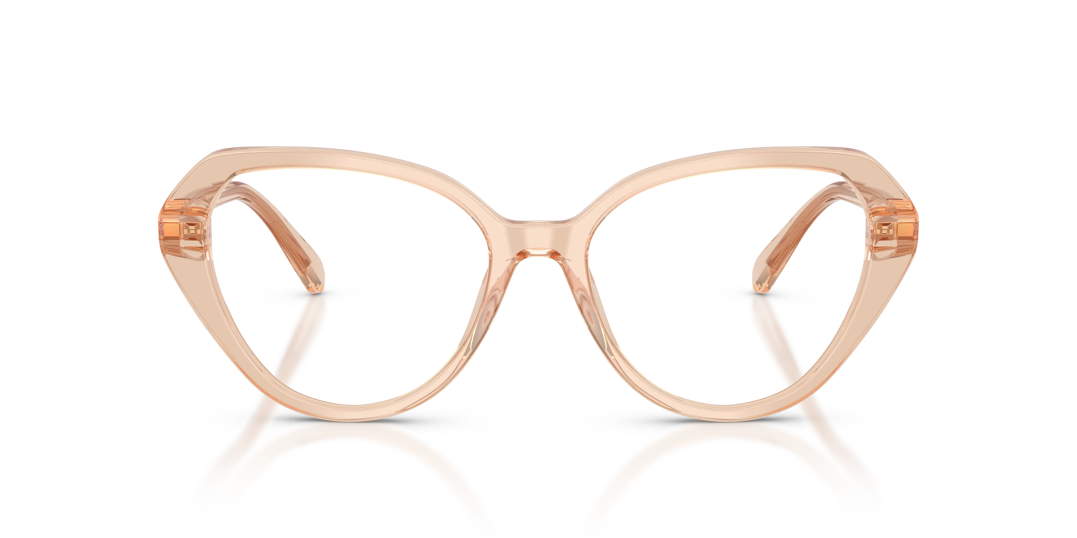 Swarovski SK2054 1086 Montature da vista Acetato Marrone Cat Eye Normale - immagine 3