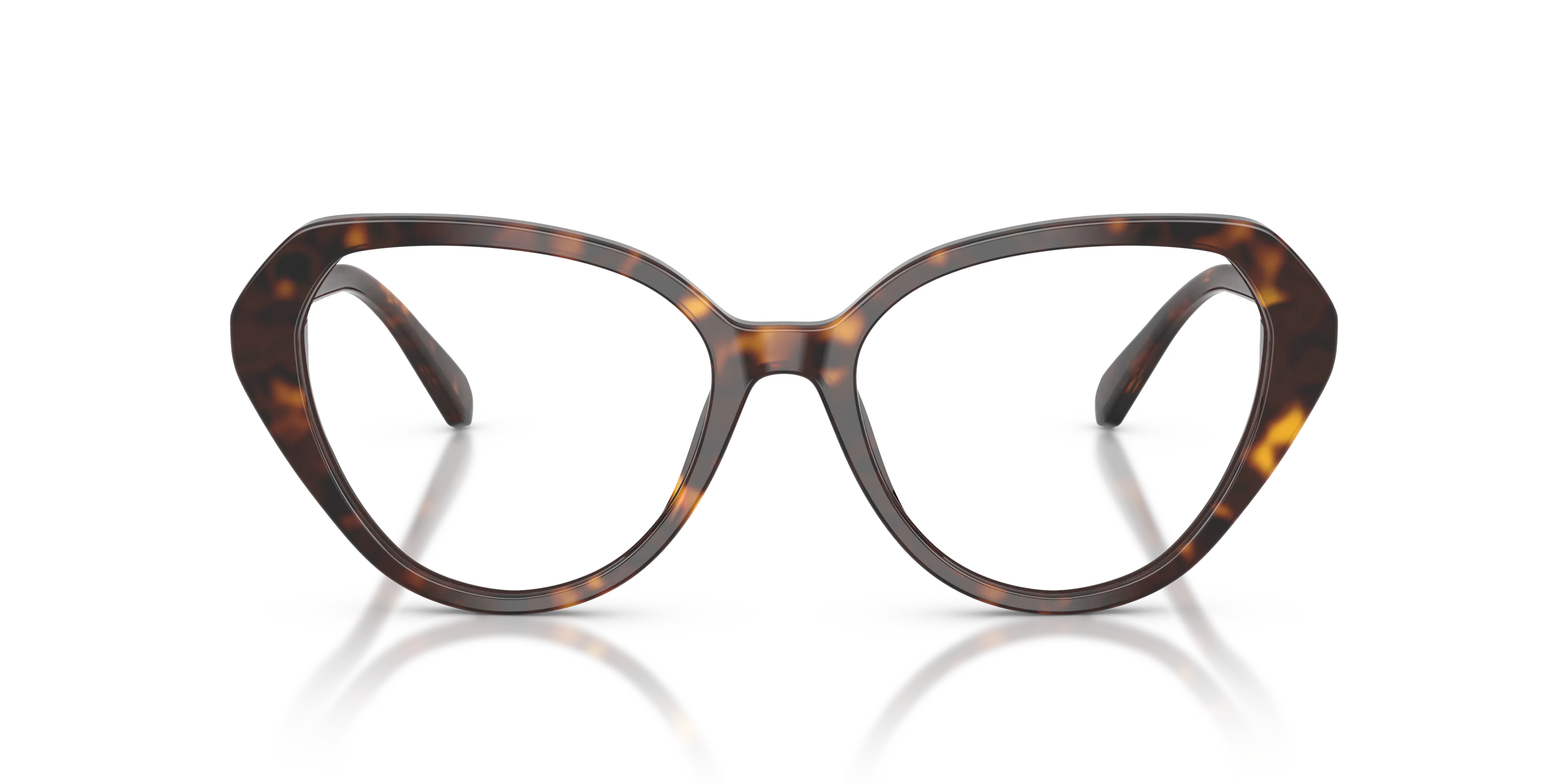 Swarovski SK2054 1002 Montature da vista Acetato Tartaruga Cat Eye Normale - immagine 3
