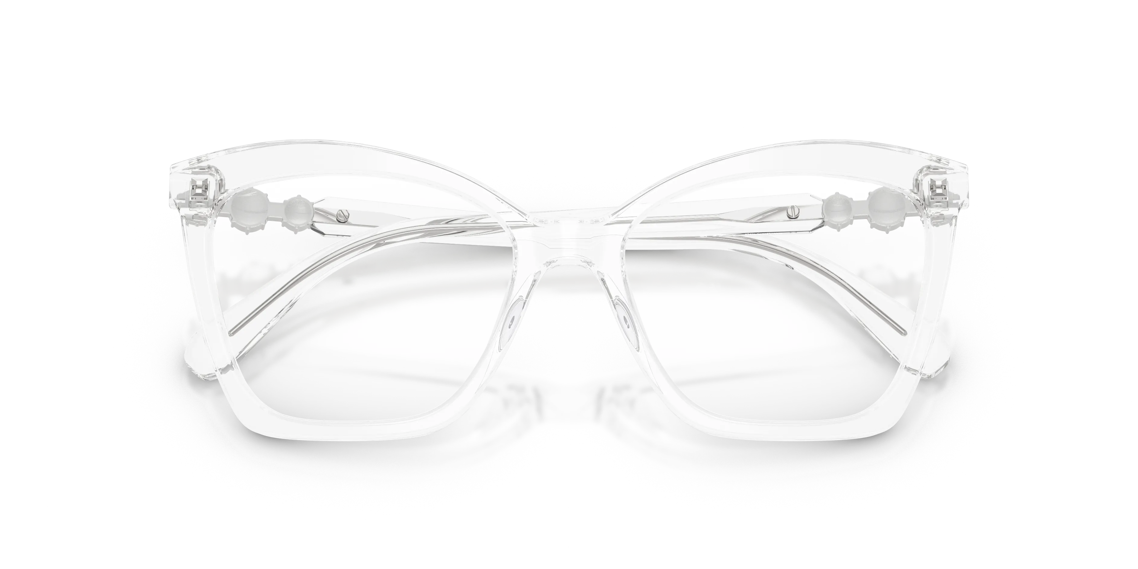 Swarovski SK2053 1027 Montature da vista Acetato Trasparente Cat Eye Normale - immagine 2
