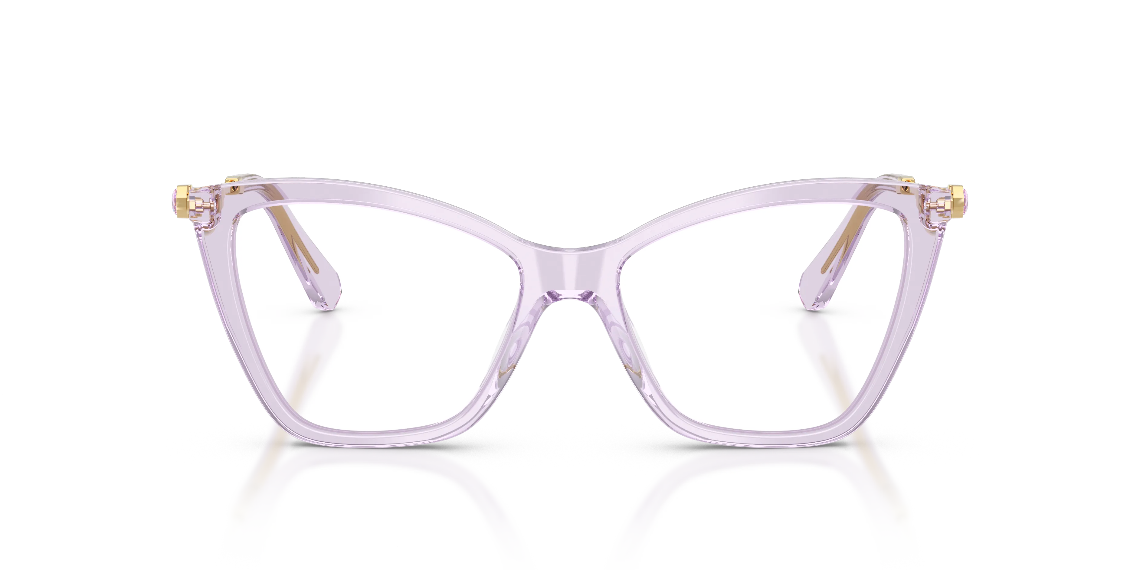 Swarovski SK2051 1079 Montature da vista Acetato Viola Cat Eye Normale - immagine 3