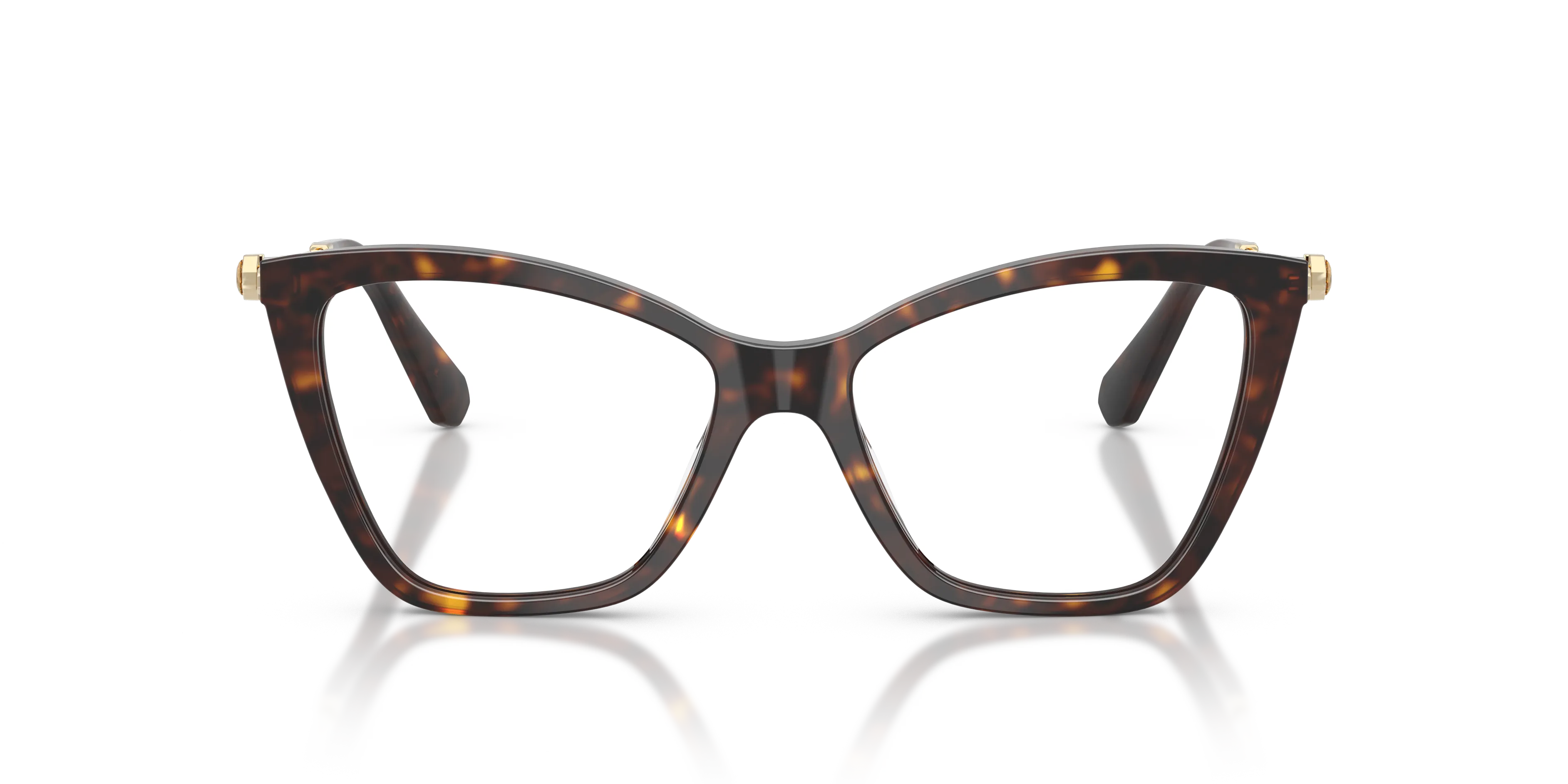 Swarovski SK2051 1002 Montature da vista Acetato Tartaruga Cat Eye Normale - immagine 3