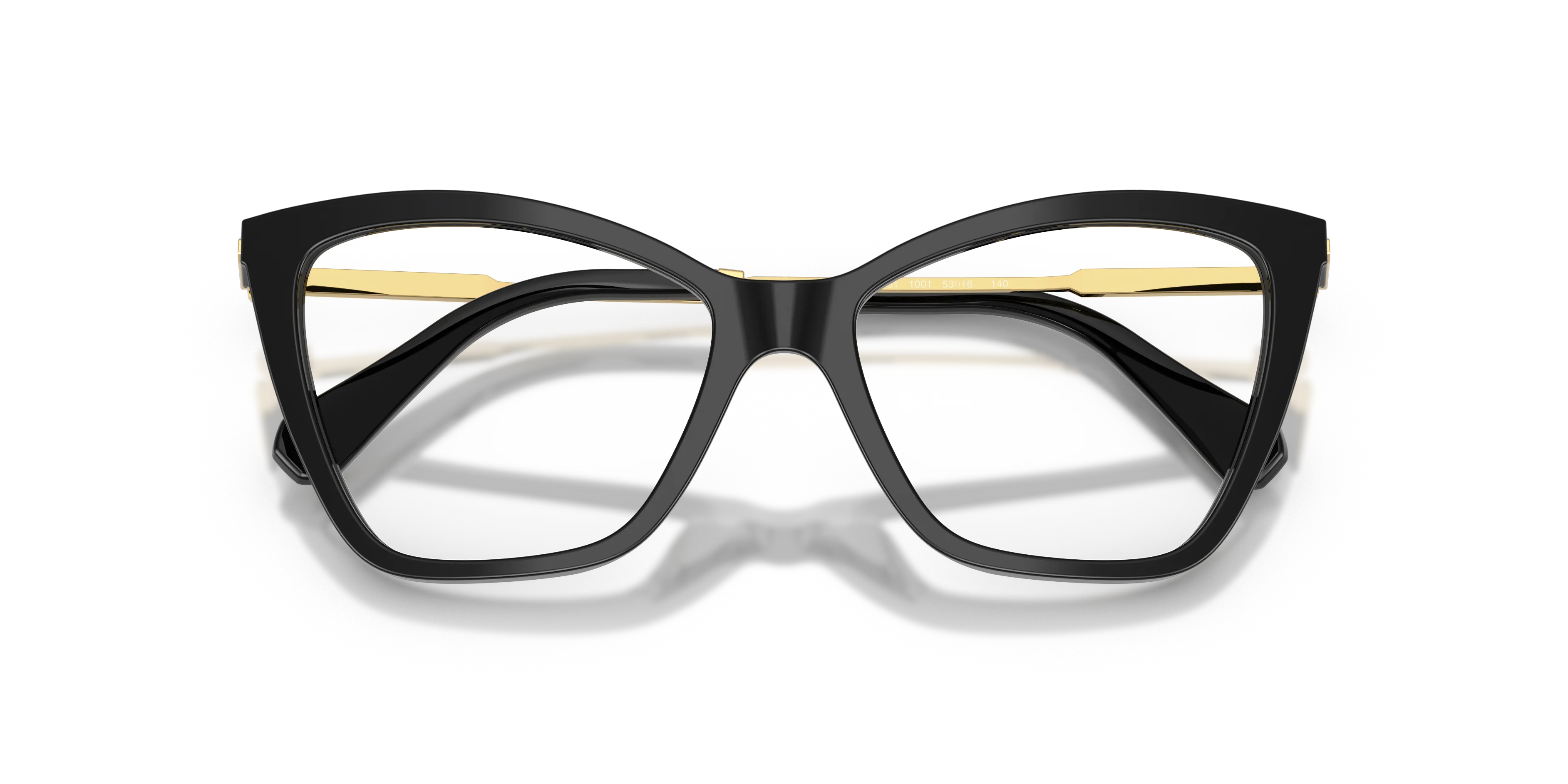 Swarovski SK2051 1001 Montature da vista Acetato Nero Cat Eye Normale - immagine 2