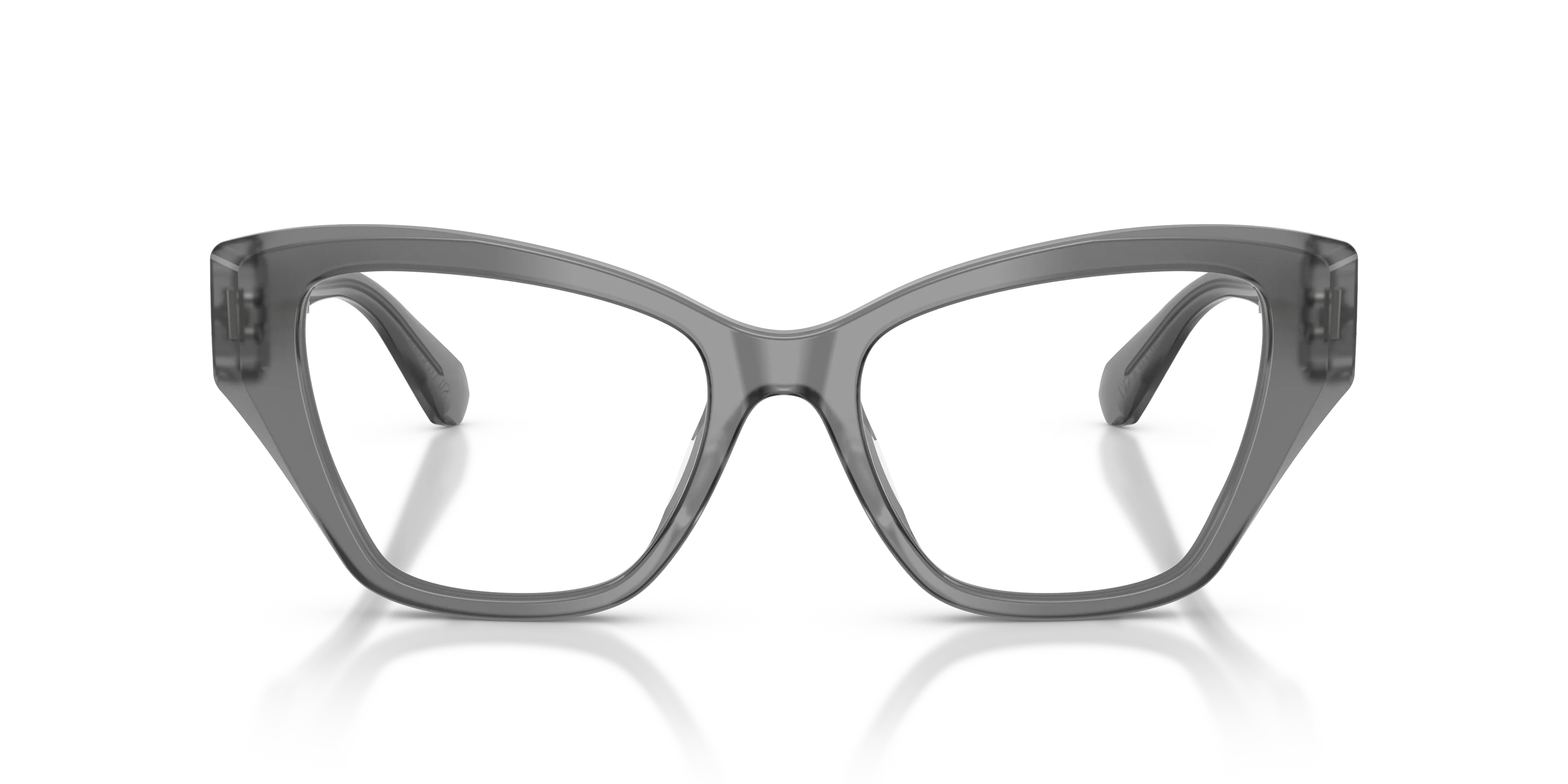 Swarovski SK2050U 1072 Montature da vista Acetato Grigio Cat Eye Normale - immagine 3