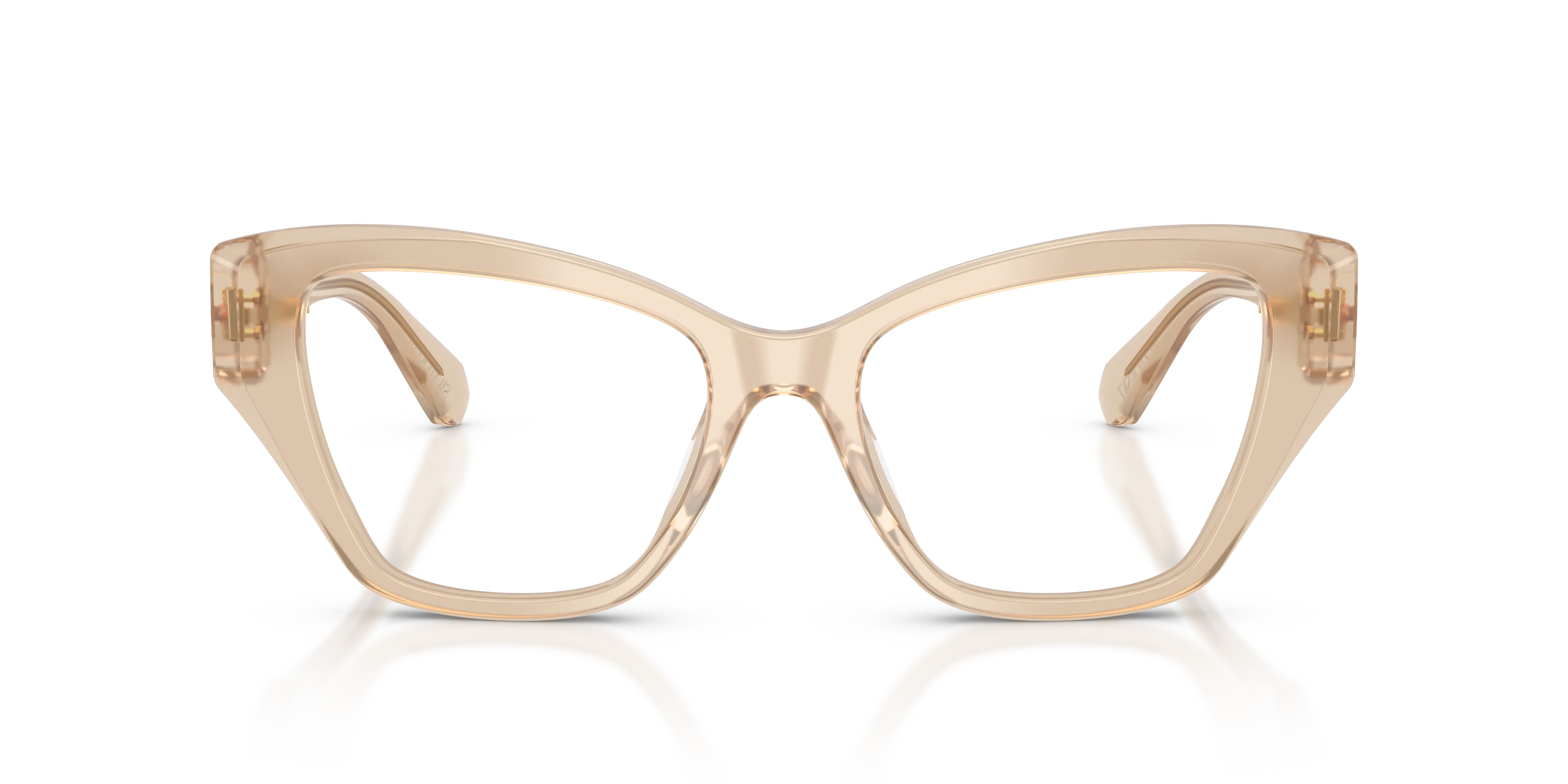 Swarovski SK2050U 1034 Montature da vista Acetato Beige Cat Eye Normale - immagine 3