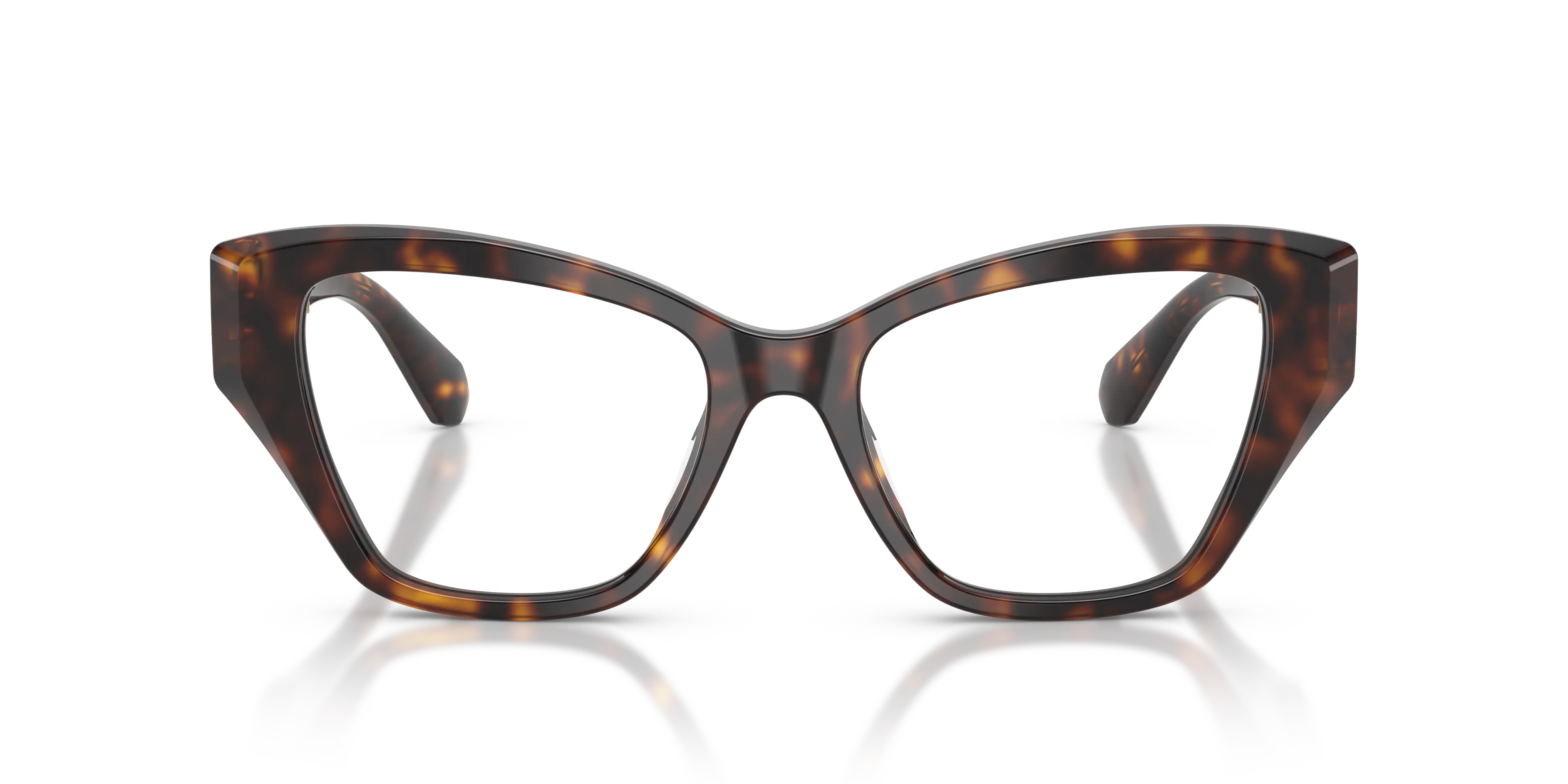 Swarovski SK2050U 1002 Montature da vista Acetato Tartaruga Cat Eye Normale - immagine 3