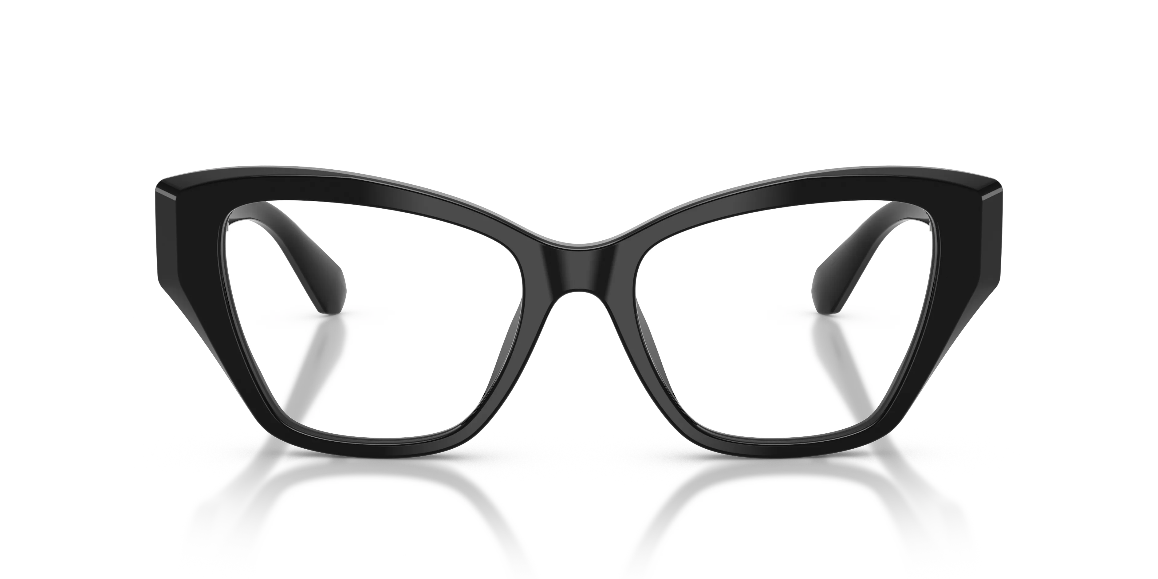 Swarovski SK2050U 1001 Montature da vista Acetato Nero Cat Eye Normale - immagine 3