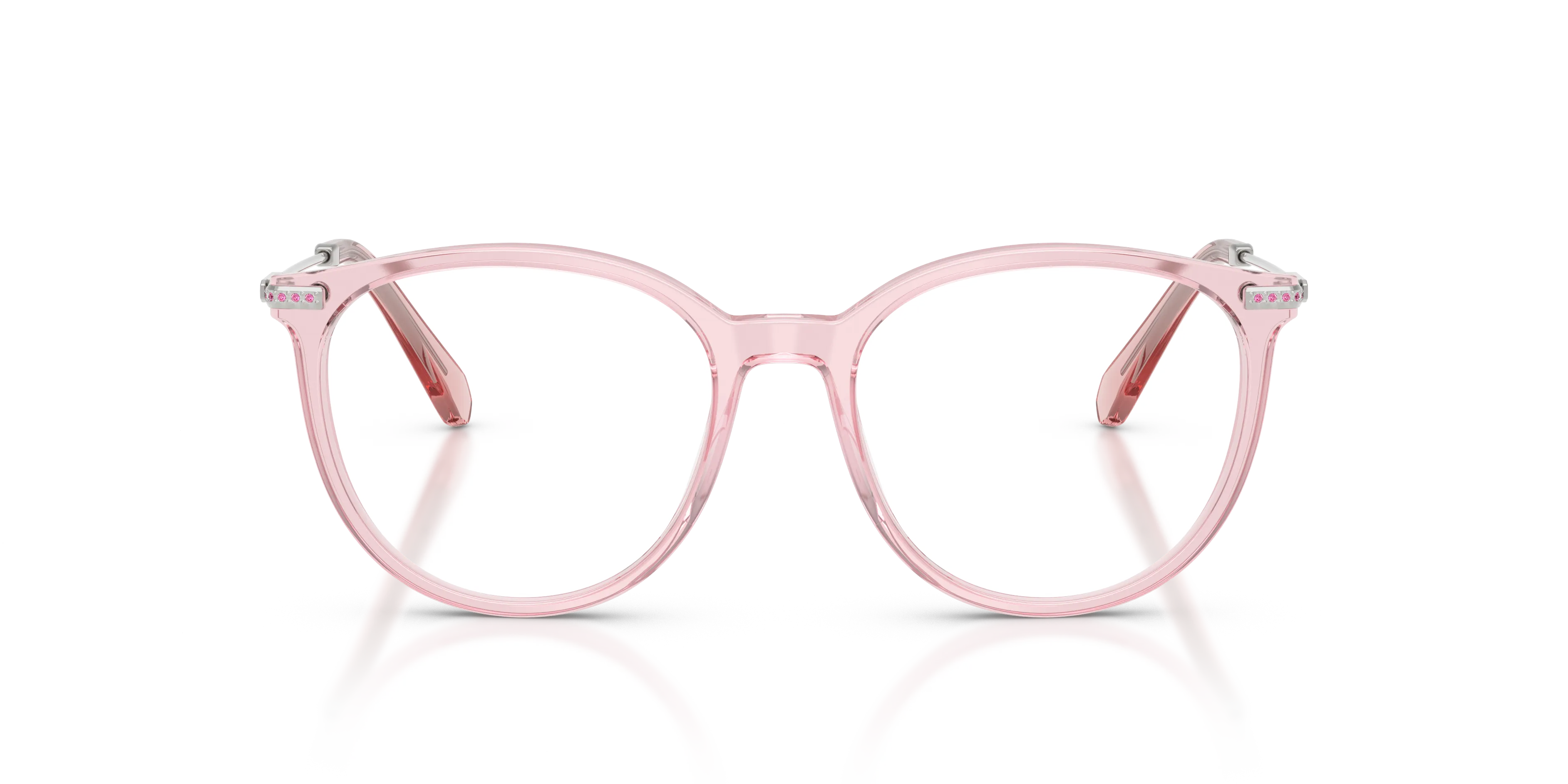 Swarovski SK2009 3001 Montature da vista Acetato Rosa Pantos Normale - immagine 3