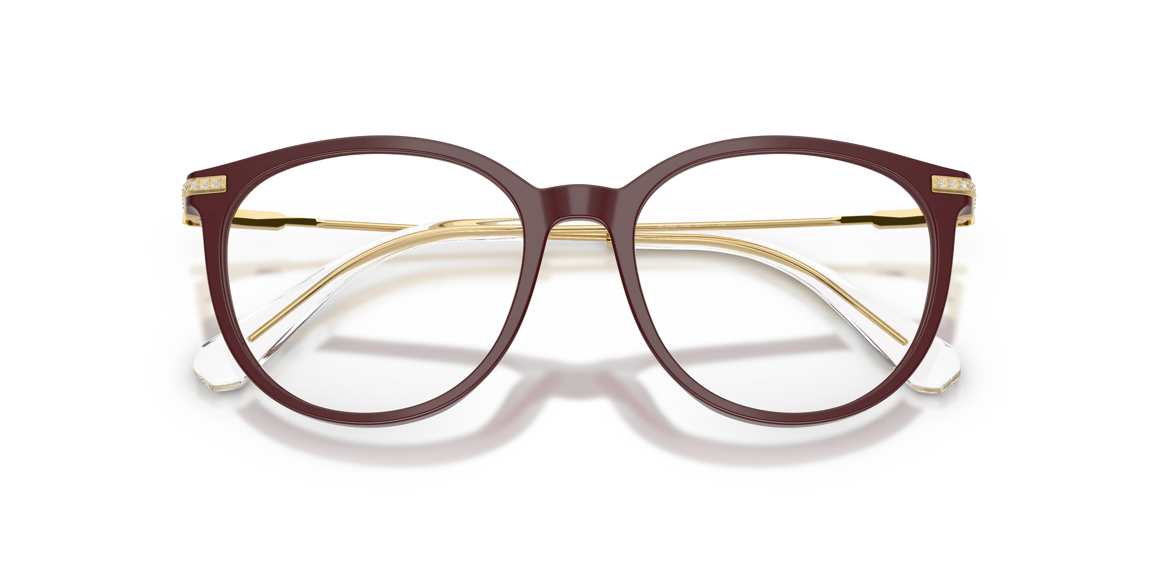 Swarovski SK2009 1008 Montature da vista Acetato Viola Pantos Normale - immagine 2
