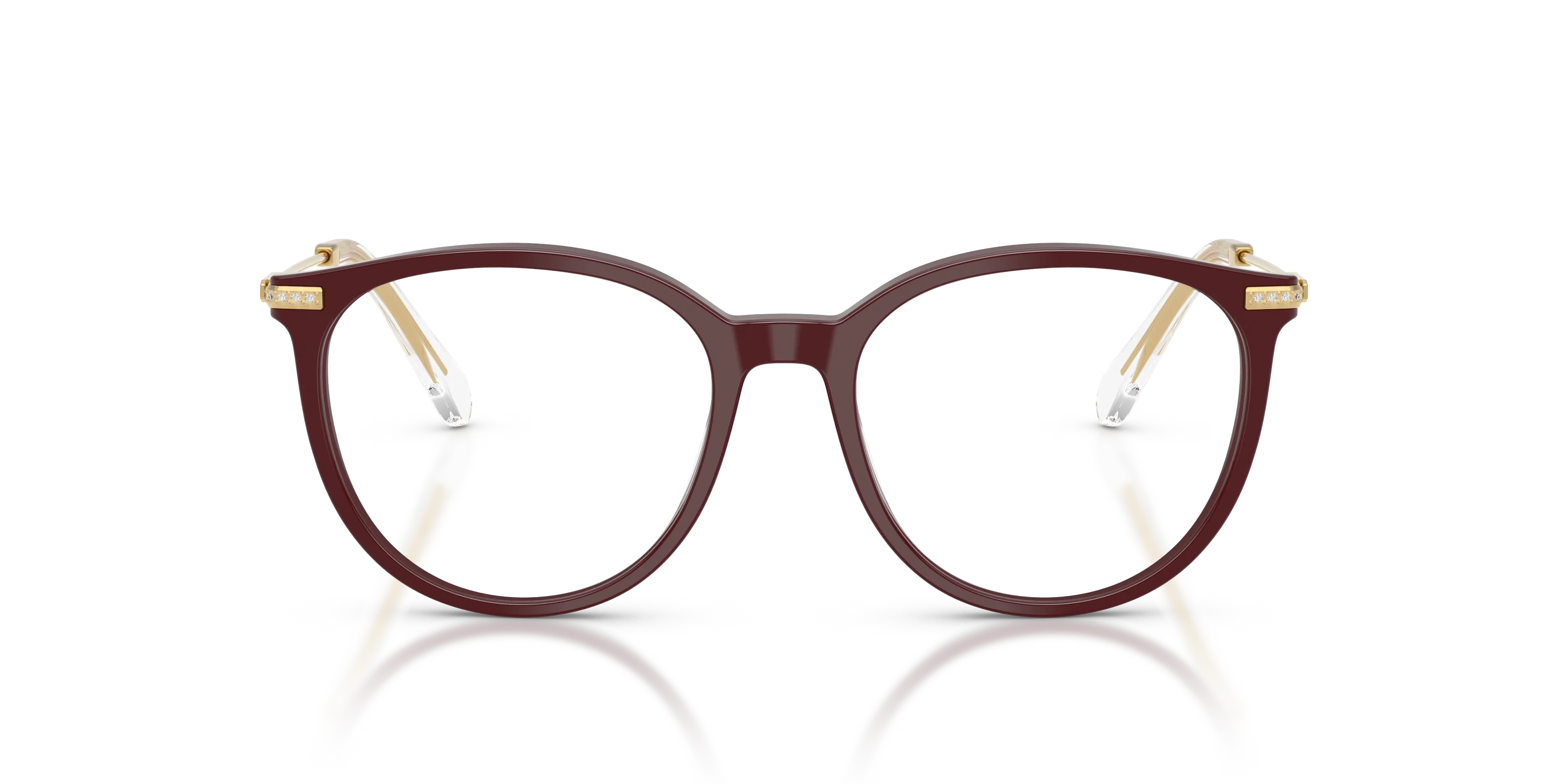 Swarovski SK2009 1008 Montature da vista Acetato Viola Pantos Normale - immagine 3