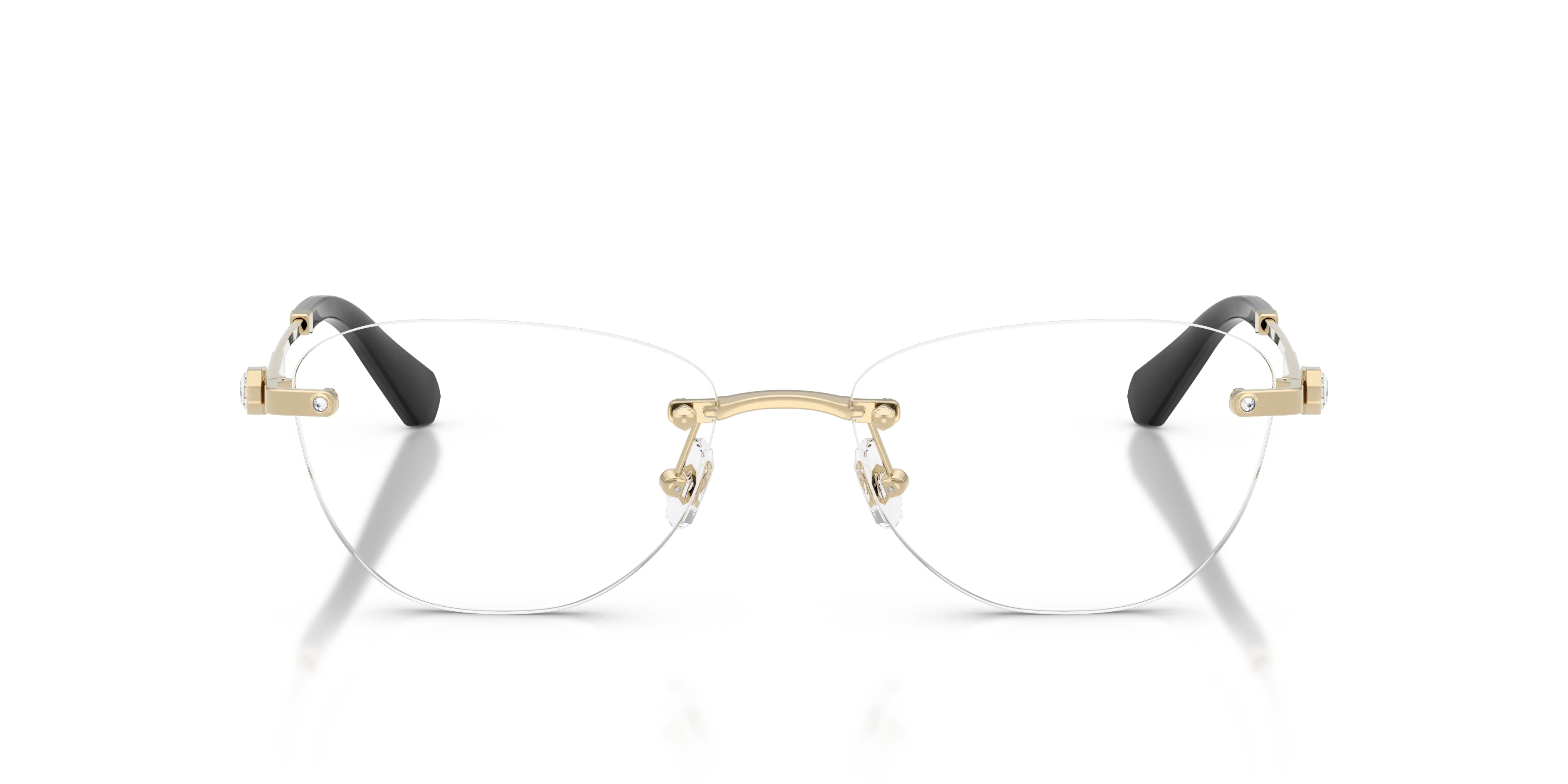Swarovski SK1035D 4013 Montature da vista Metallo Oro Rotonda Normale - immagine 3