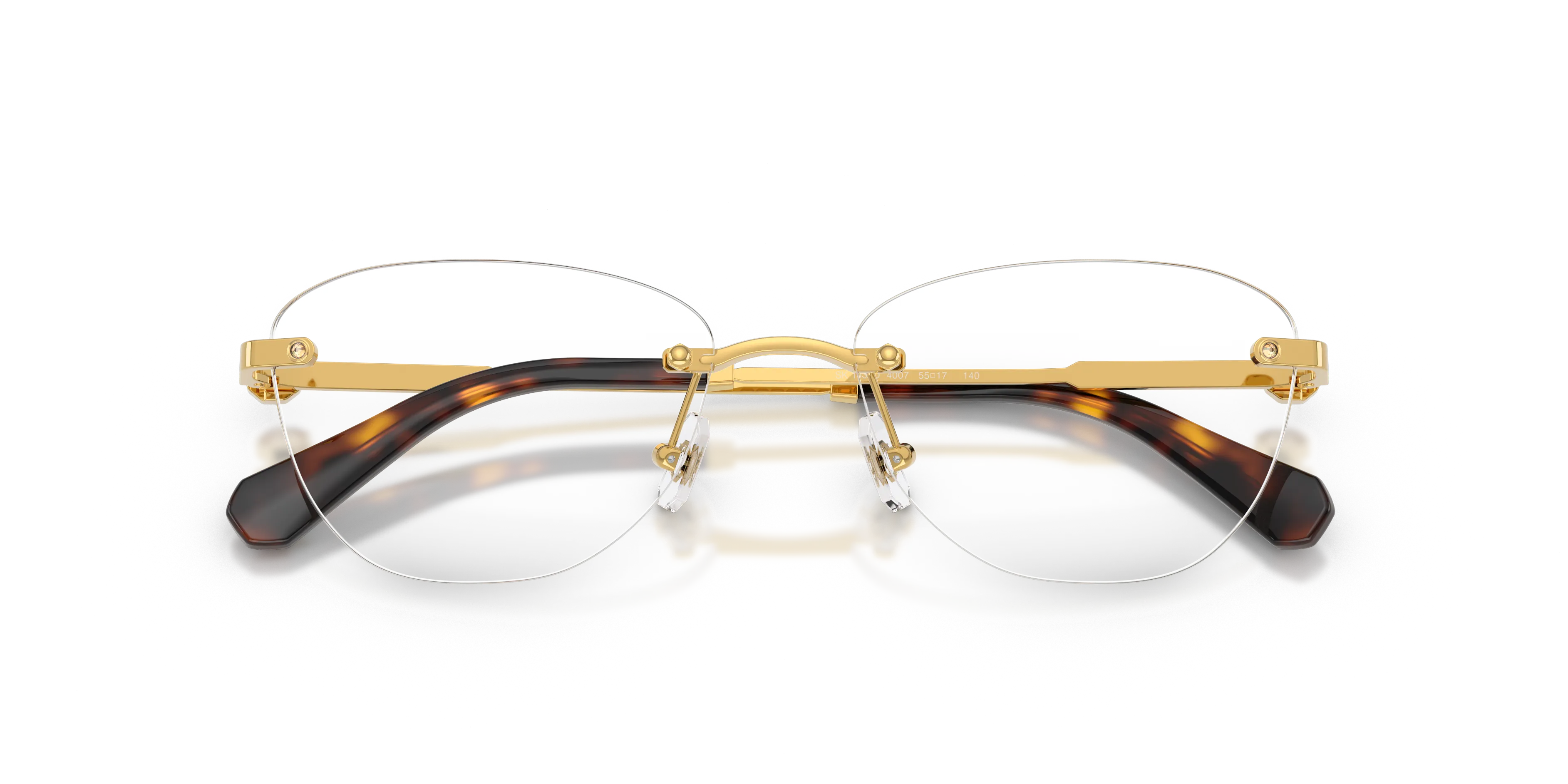 Swarovski SK1035D 4007 Montature da vista Metallo Oro Rotonda Normale - immagine 2