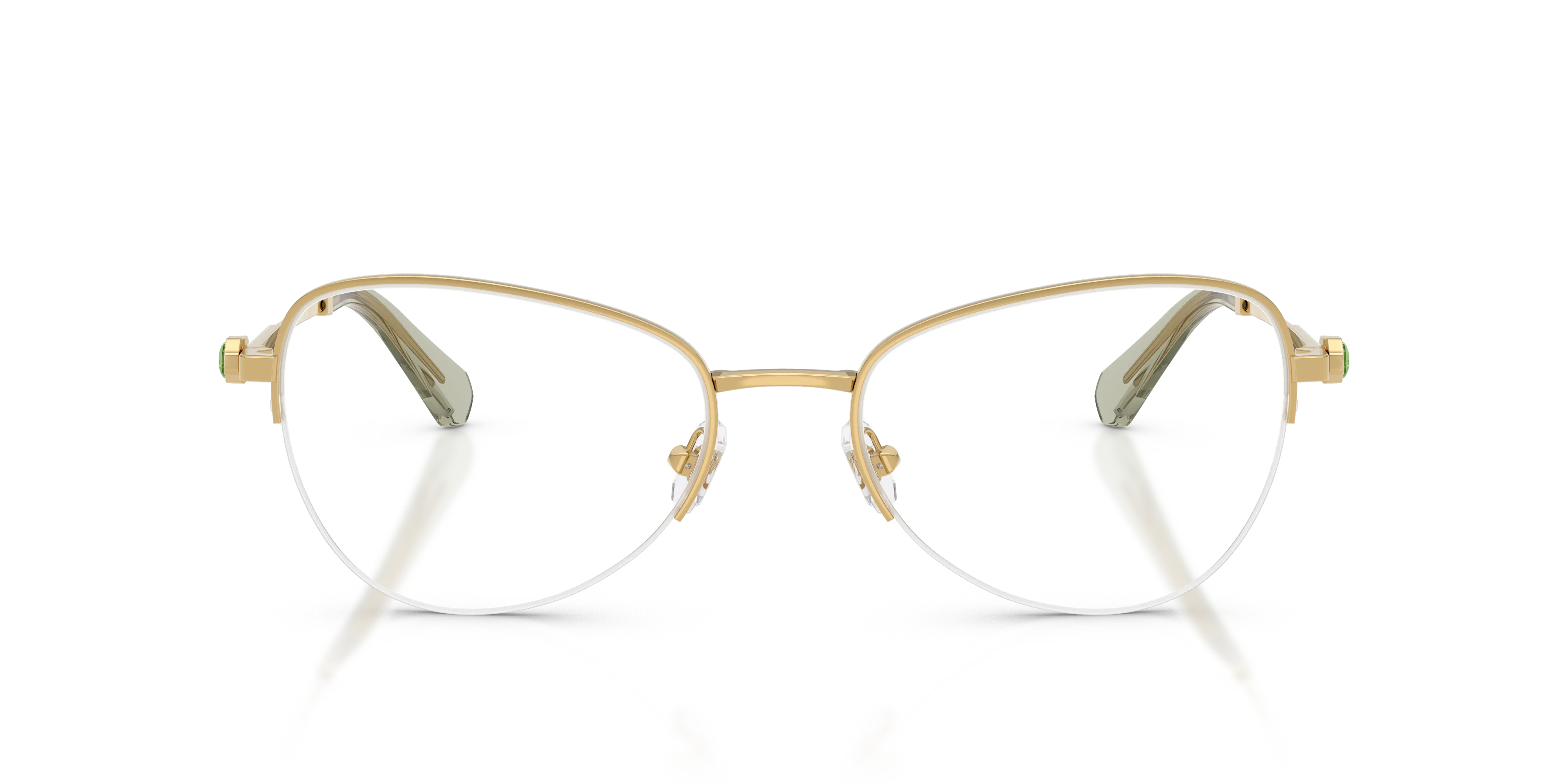 Swarovski SK1032 4017 Montature da vista Metallo Oro Rotonda Normale - immagine 3