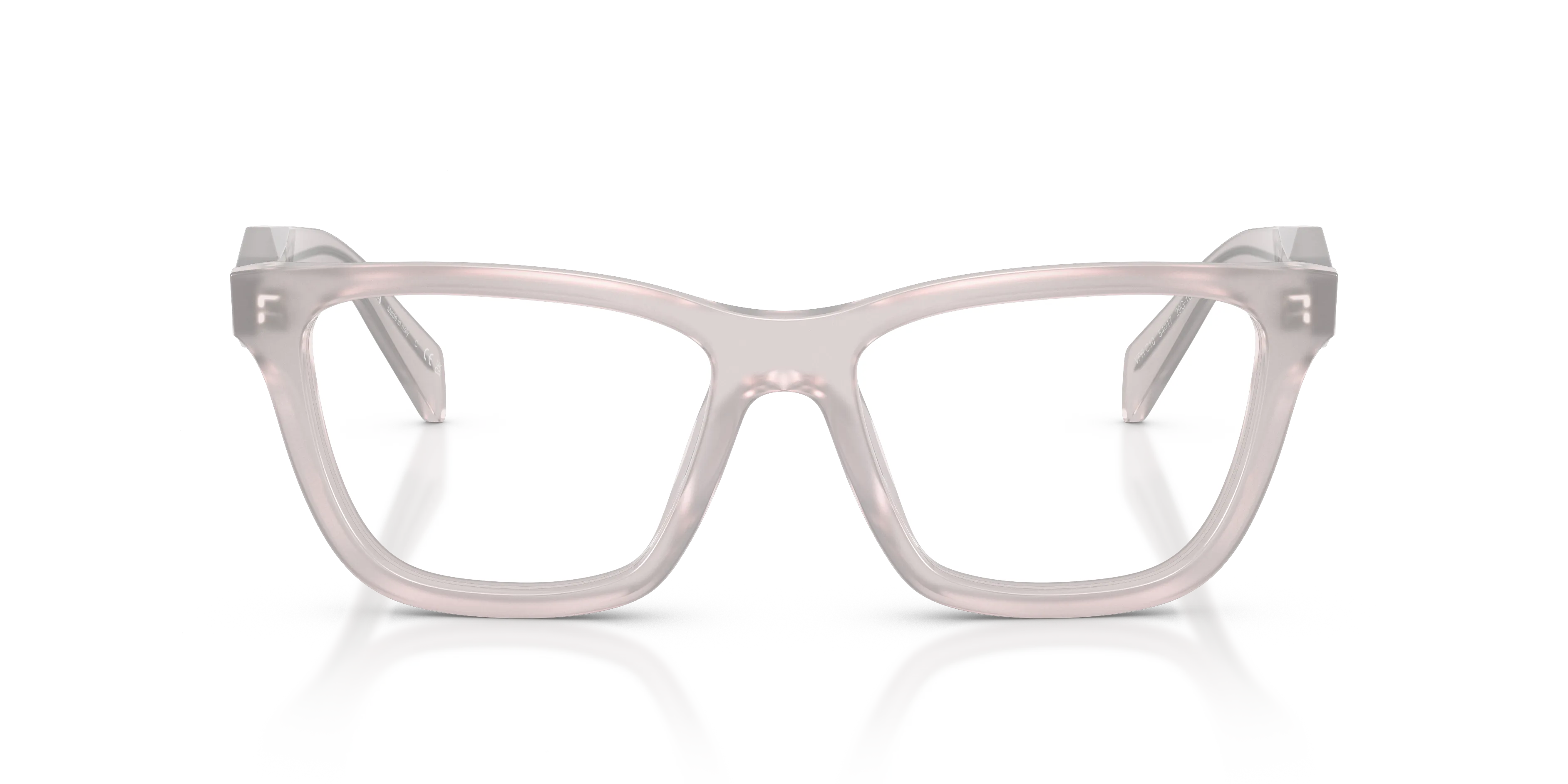 Prada PR C10V 29G1O1 Montature da vista Acetato Marrone Farfalla Normale - immagine 3