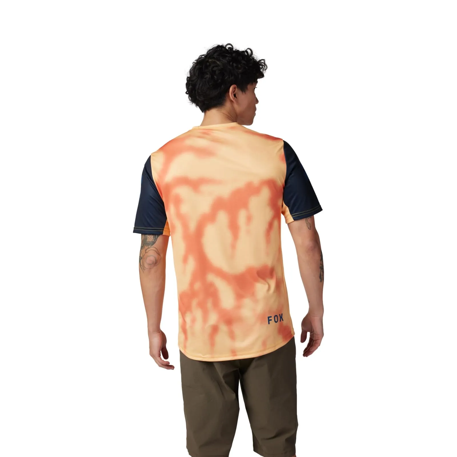 Fox Racing Maglia da Uomo Ranger a Maniche Corte Camicia, Provocazione della Corsa al Sorbetto Arancione - immagine 2