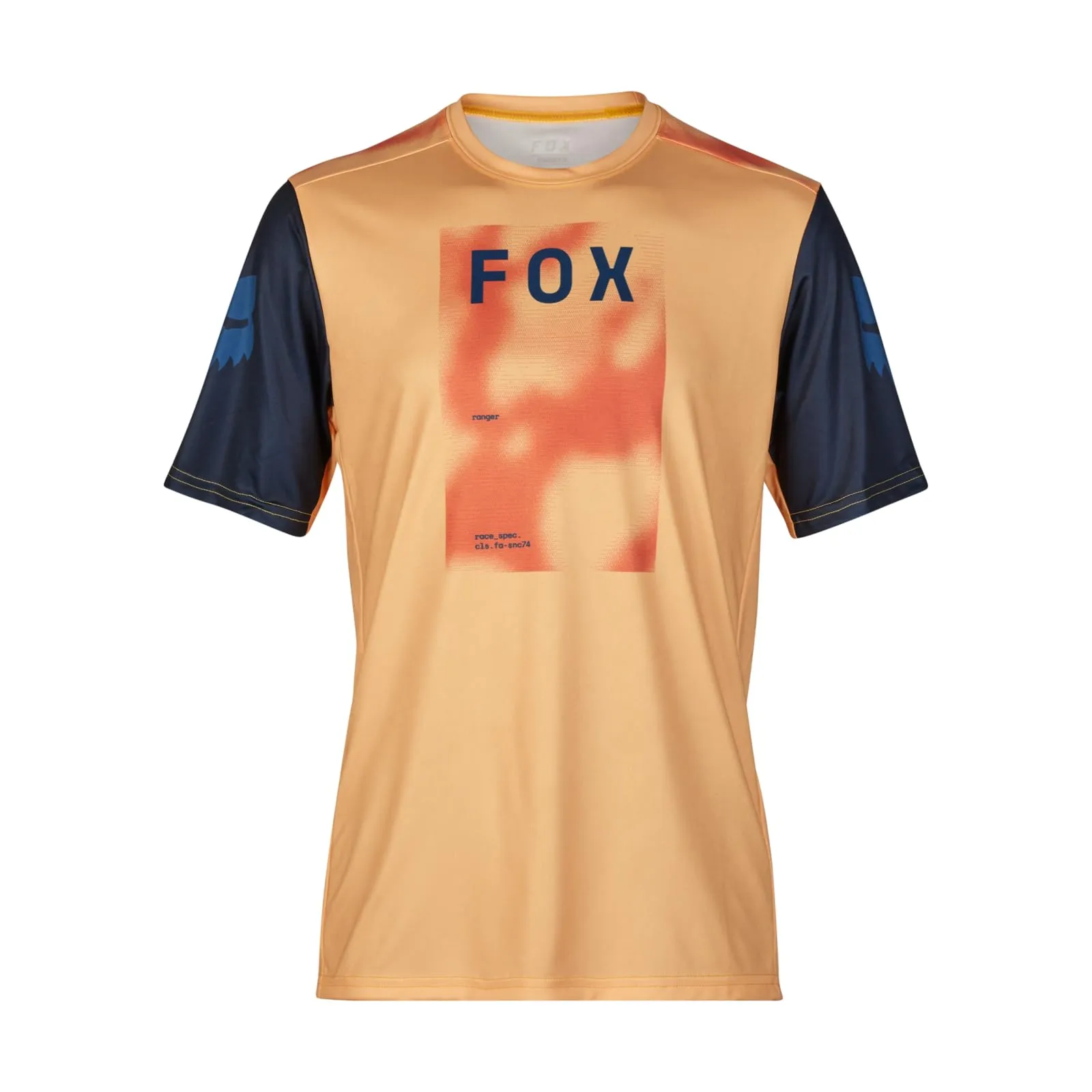 Fox Racing Maglia da Uomo Ranger a Maniche Corte Camicia, Provocazione della Corsa al Sorbetto Arancione - immagine 3